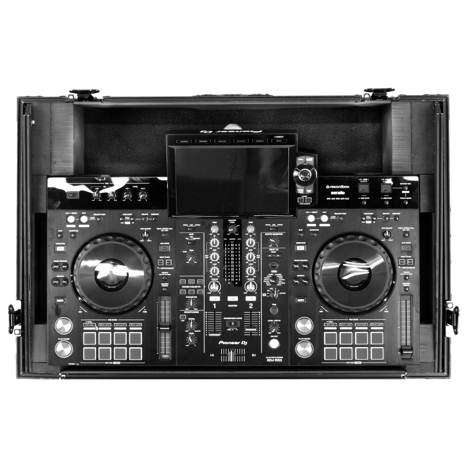 Pioneer XDJ-RX3 Industrial Board Glide Style 1U Case - Image 5