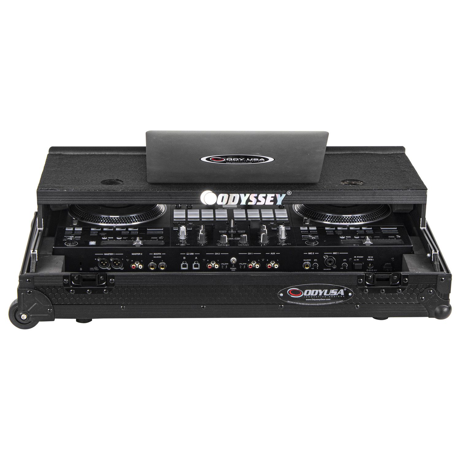 Pioneer DDJ-REV7 Industrial Board Flight Case with Glide Style Laptop Platform - Image 2