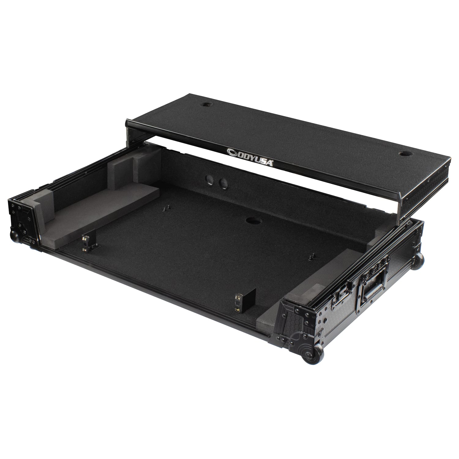 RANE FOUR I-Board Flight Case with Glide Style Laptop Platform and Wheels - Image 5