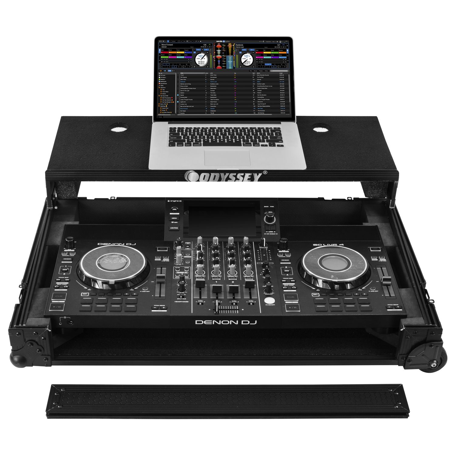 Denon DJ SC LIVE 4 I-Board Flight Case with Glide Style Laptop Platform - Image 2