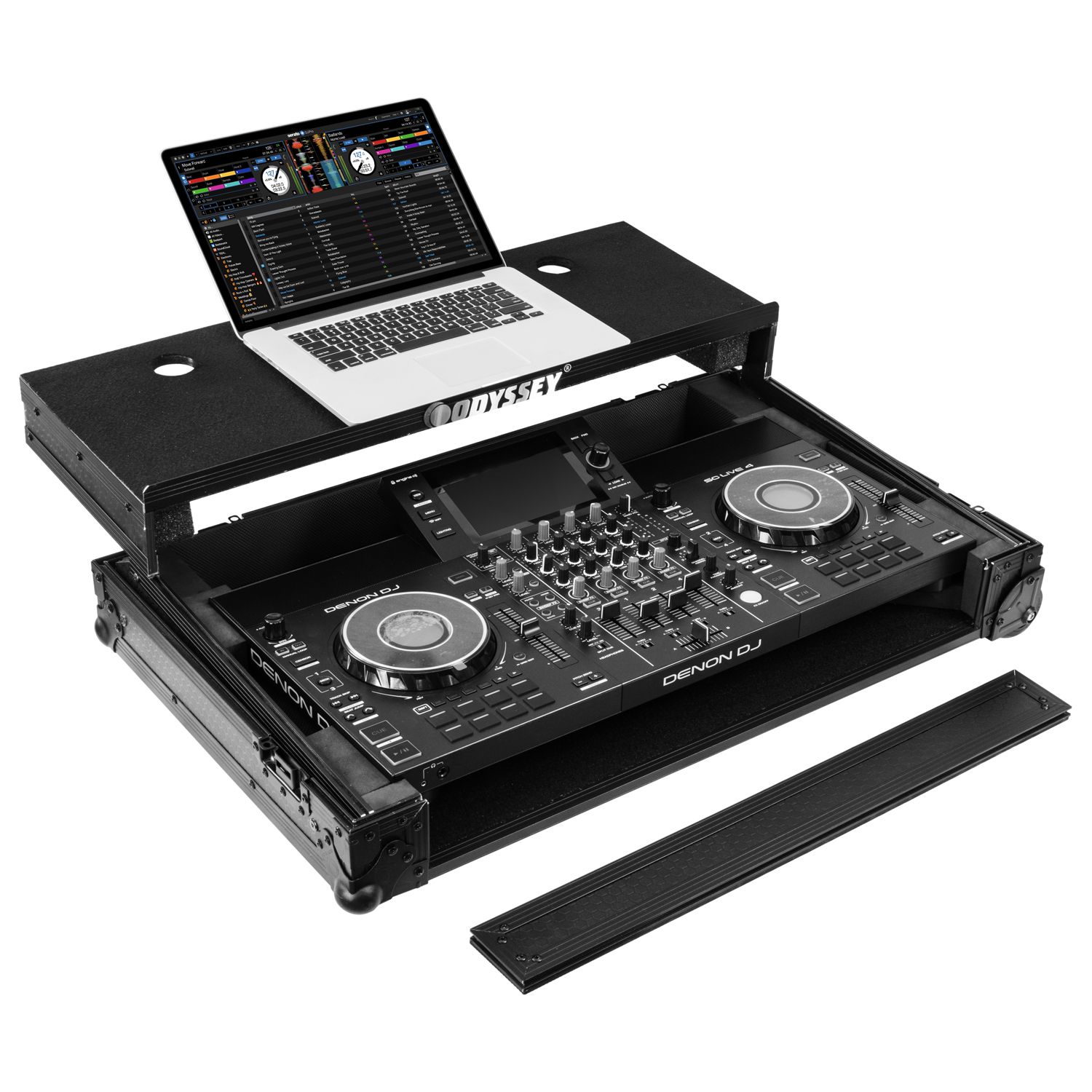 Denon DJ SC LIVE 4 I-Board Flight Case with Glide Style Laptop Platform - Image 3