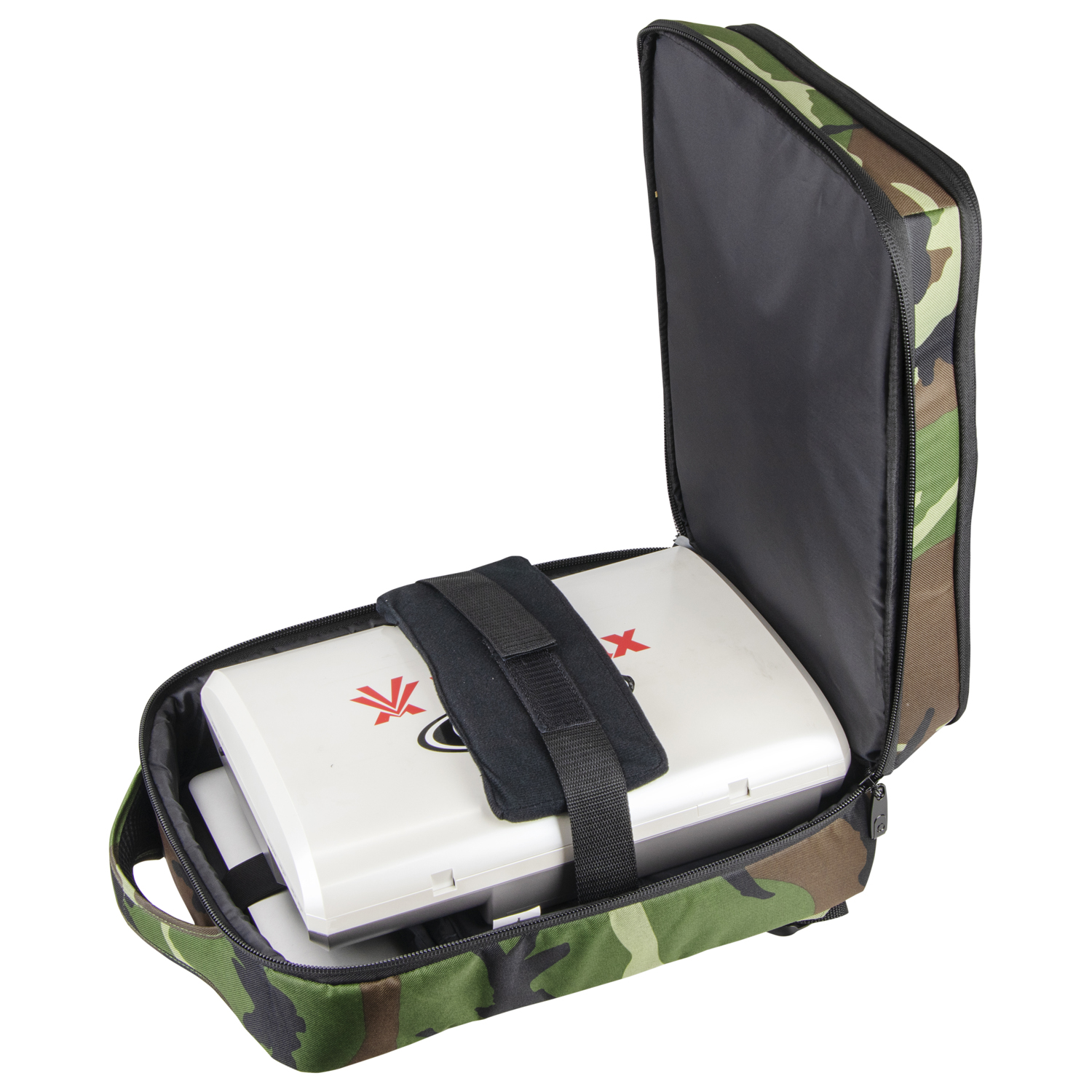 Green Camouflage Compact Premium DJ Backpack - Image 9