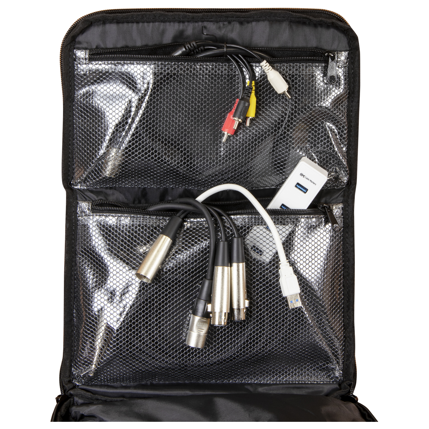 Green Camouflage Compact Premium DJ Backpack - Image 14