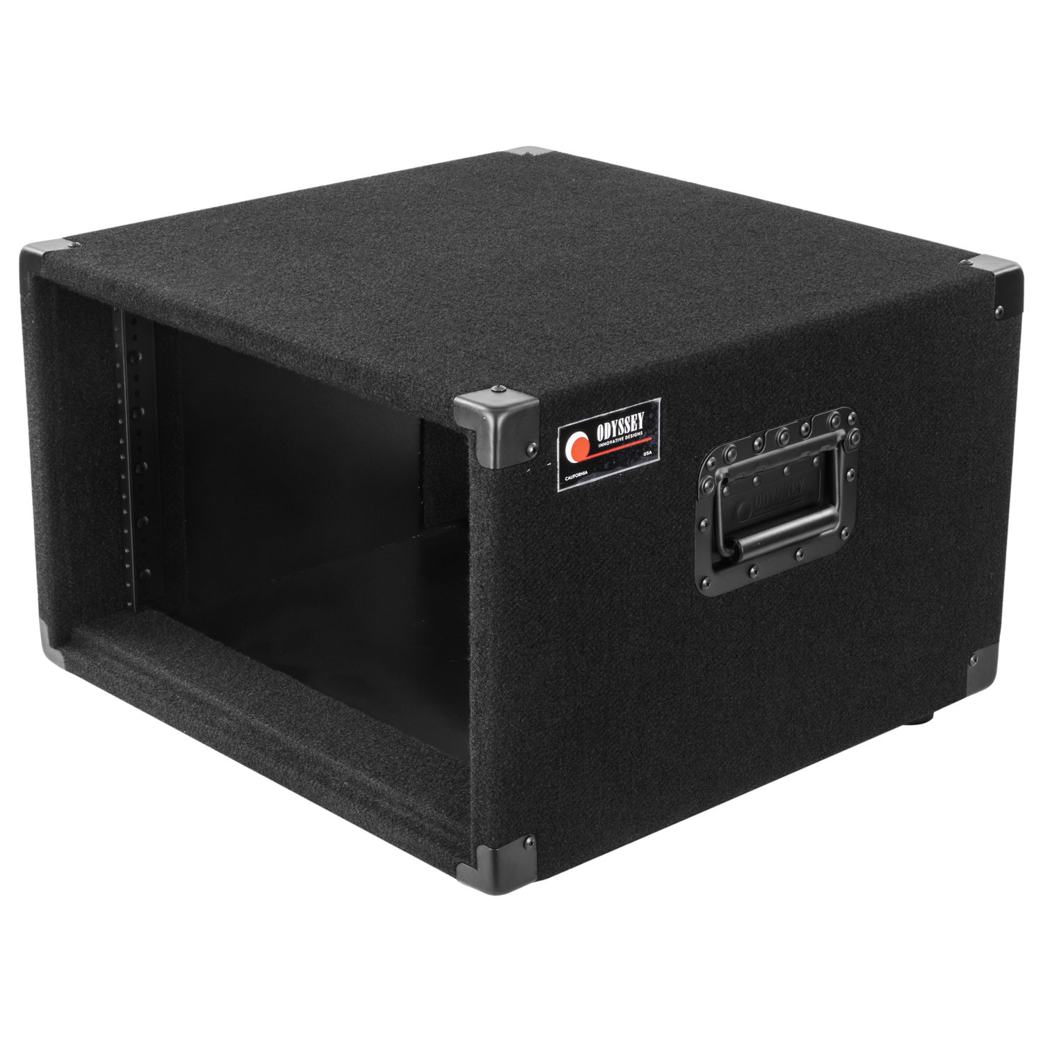 6U Carpeted Amp Rack Case - Image 2
