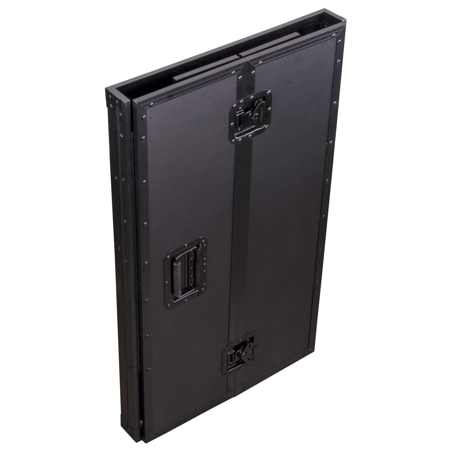 21" Wide x 36" Tall DJ Fold-out Stand with LED Panel - Image 4