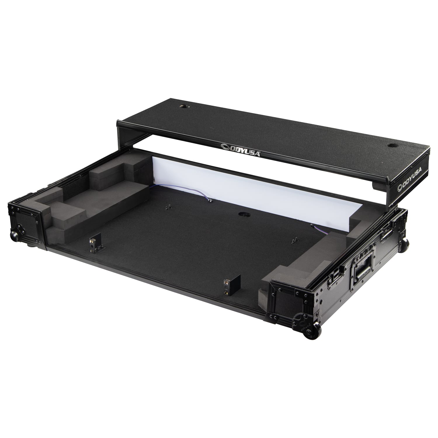 Odyssey Pioneer DJ OPUS-QUAD Flight Effects Case with Glide Style Laptop Platform and Wheels - Image 5