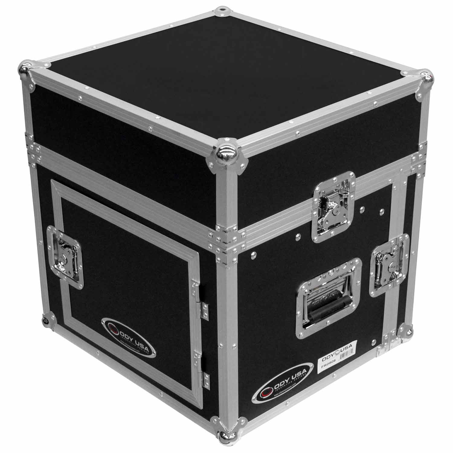 Combo Rack: 8U Top Slanted 6U Bottom Vertical - Image 9