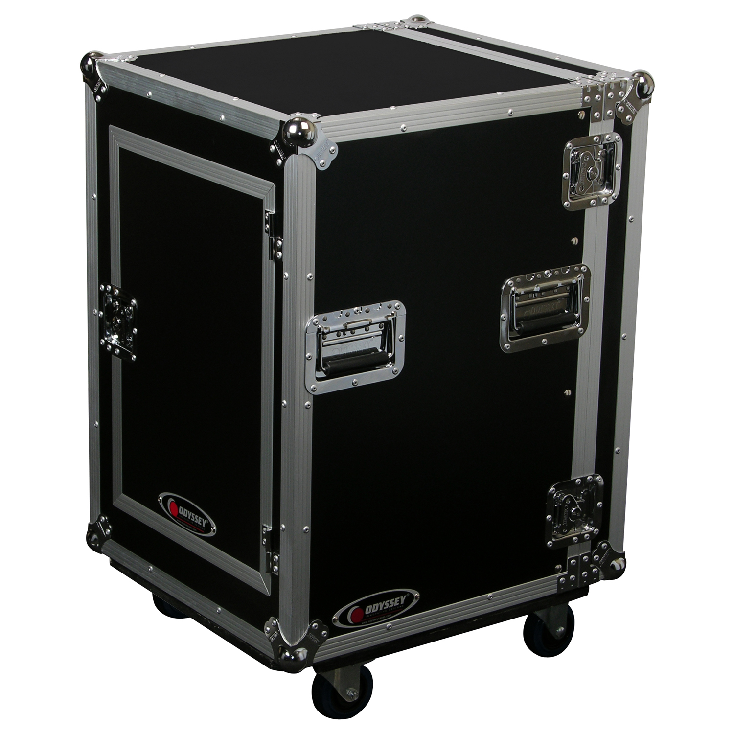 16U Amp Rack with Wheels - Image 3