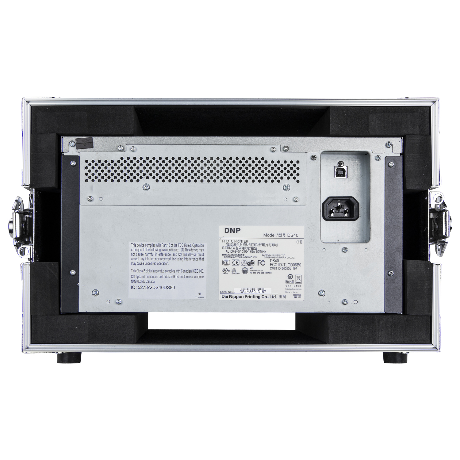 White DNP DS40 / DS80 Photo Printer Case - Image 7