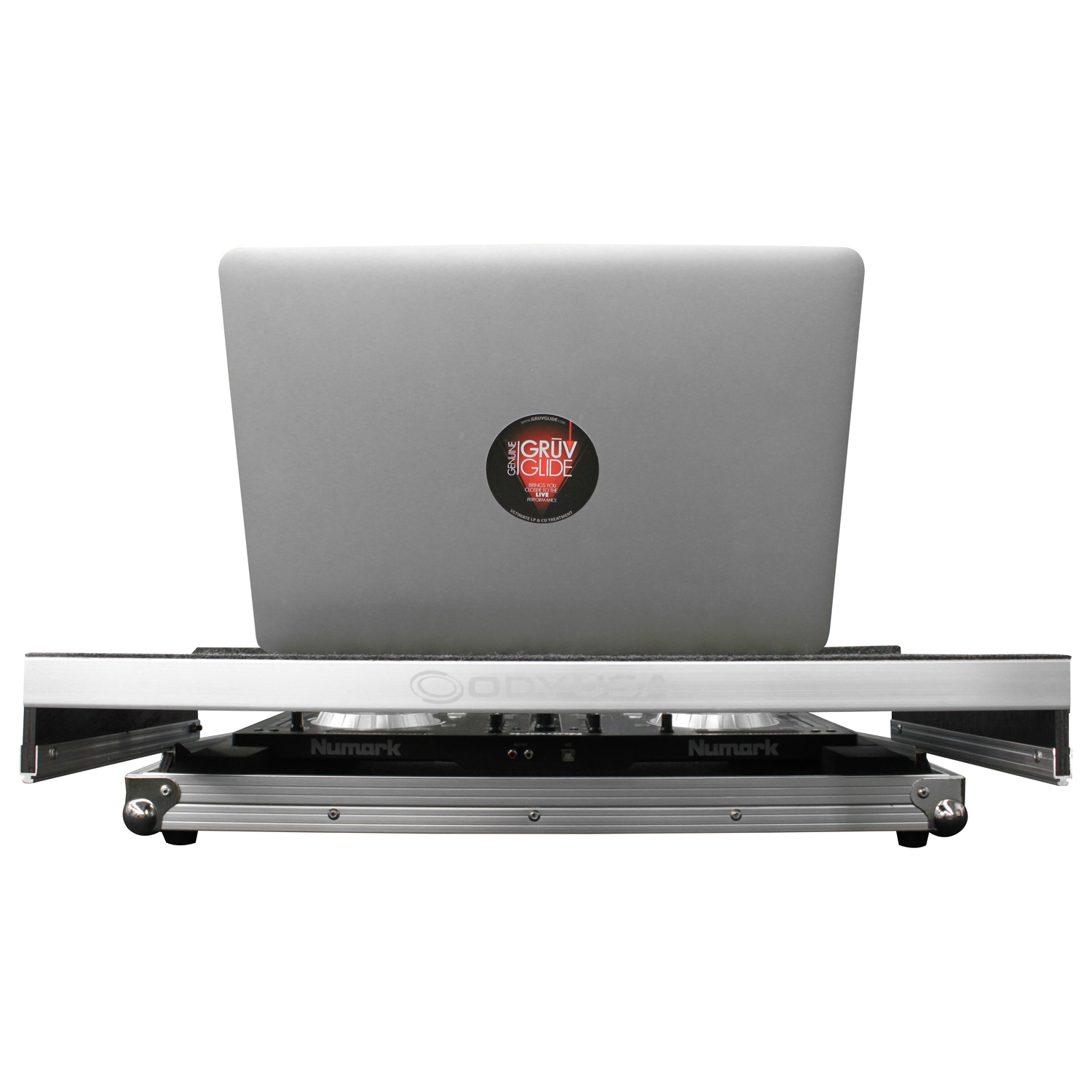 Low Profile Numark Mixtrack 3 / Mixtrack Pro 3 / Mixtrack Platinum Case with Glide Platform - Image 4