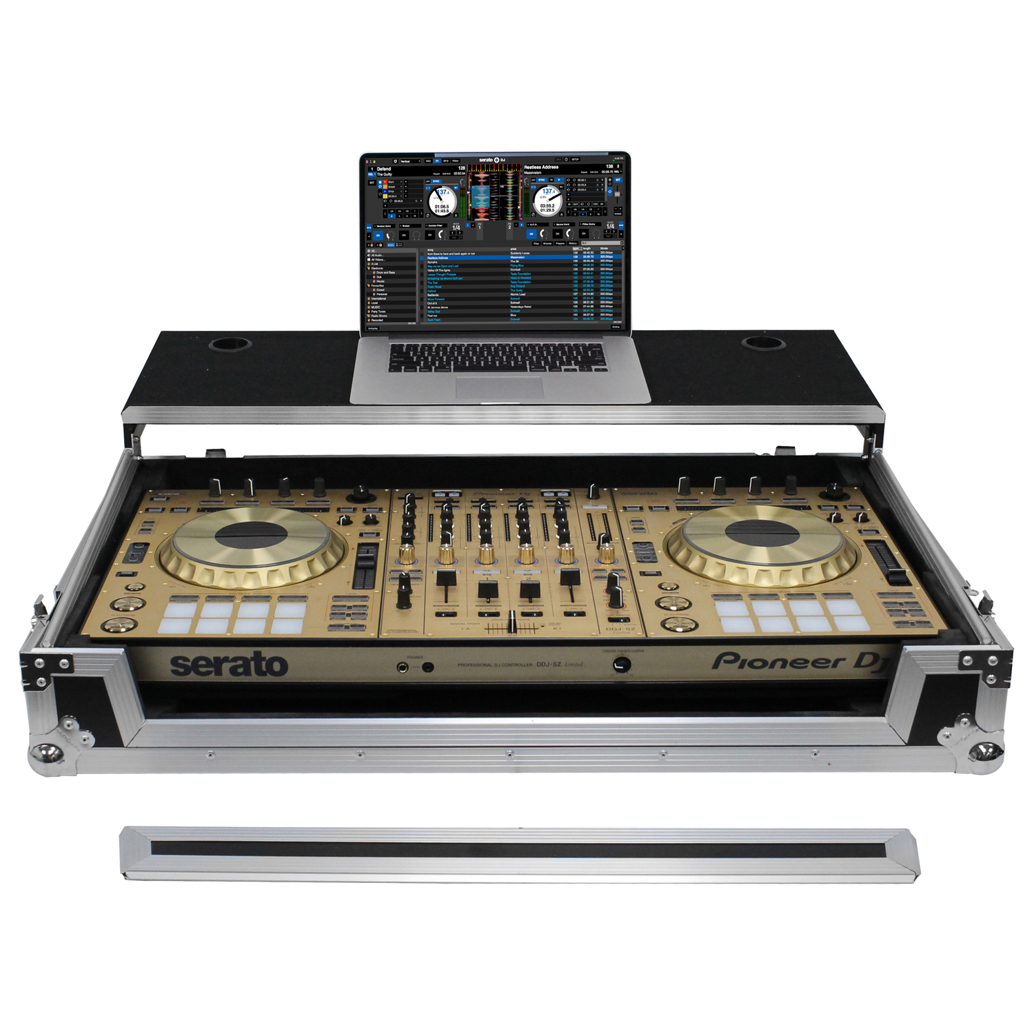 Pioneer DDJ-RZ / DDJ-SZ / DDJ-SZ2 Wheel Case with Glide Platform - Image 2