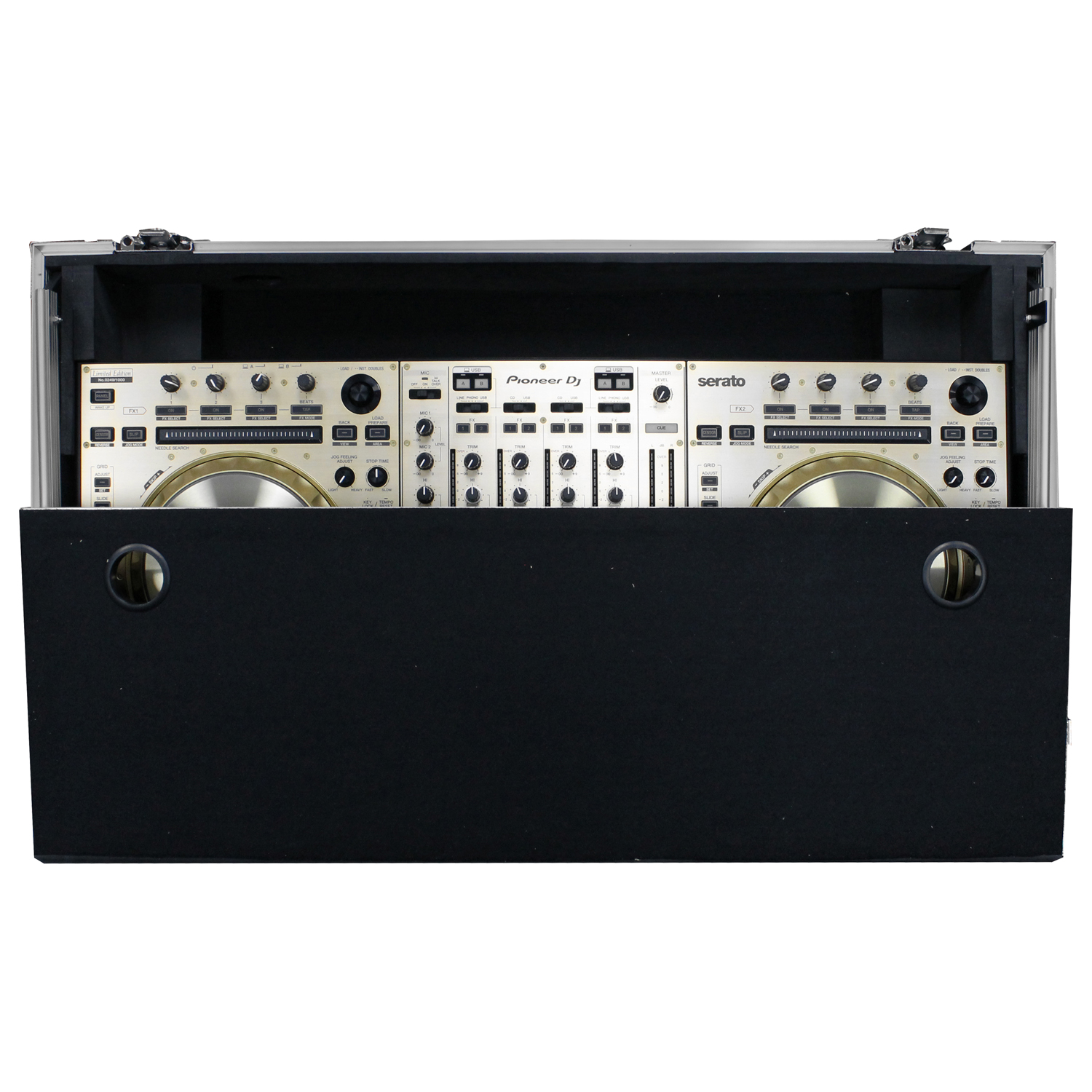 Pioneer DDJ-RZ / DDJ-SZ / DDJ-SZ2 Wheel Case with Glide Platform - Image 5