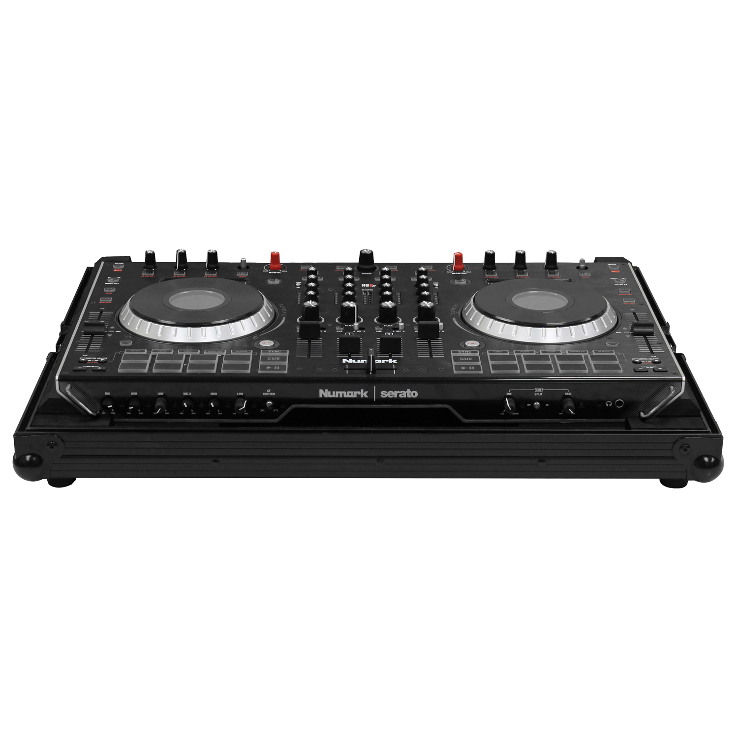 Black Low Profile Numark NS6II Case - Image 2