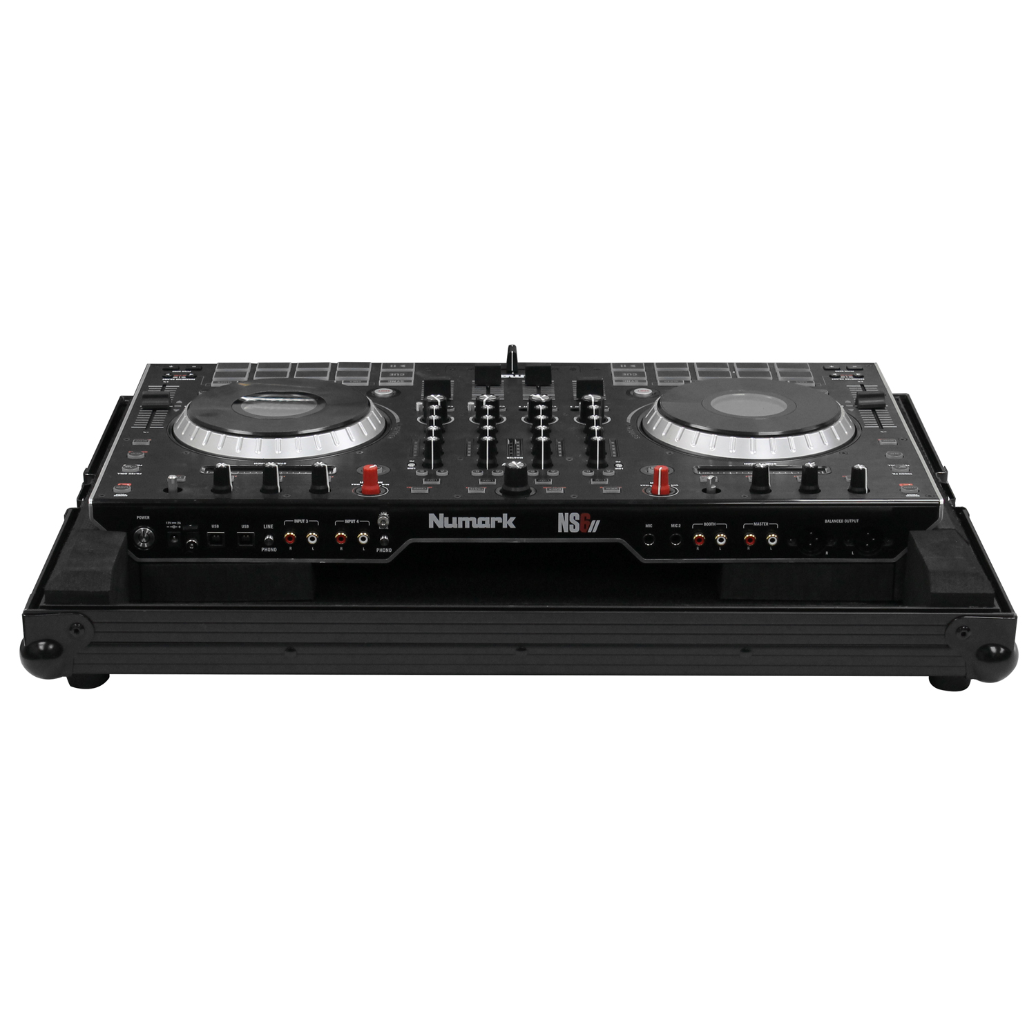 Black Low Profile Numark NS6II Case - Image 4