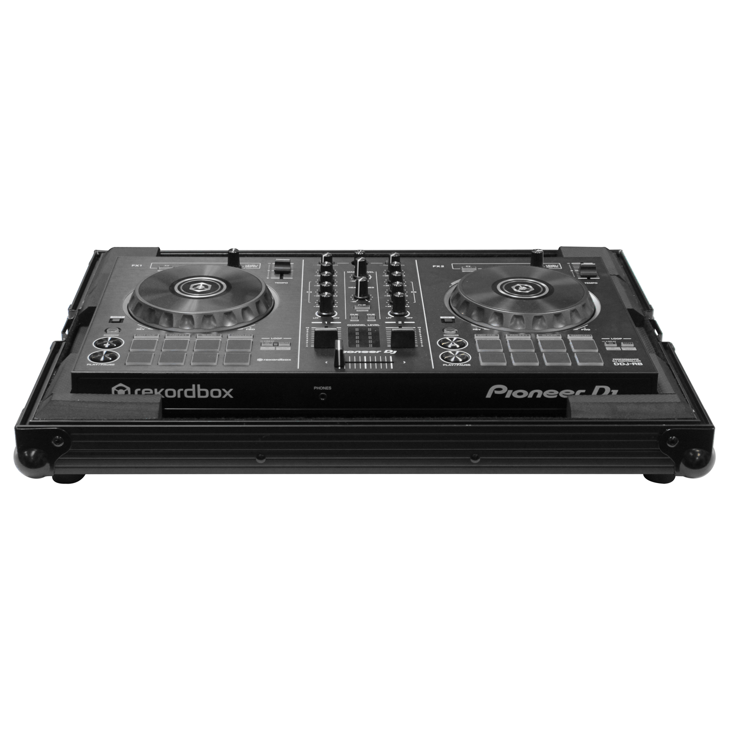 Black Low Profile Pioneer DDJ-400 / DDJ-SB3 / DDJ-RB Case - Image 2