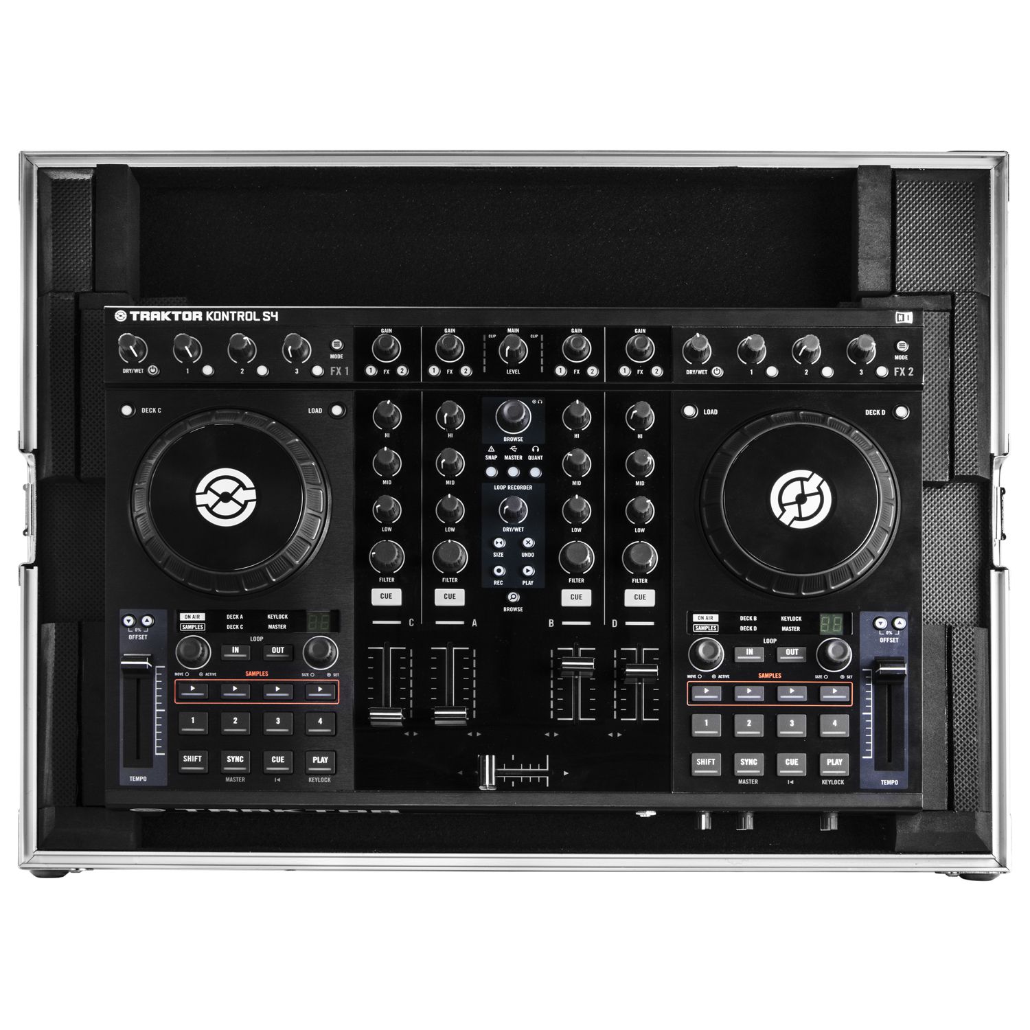 Low Profile Native Instruments Traktor Kontrol S4 MK3 Case - Image 15