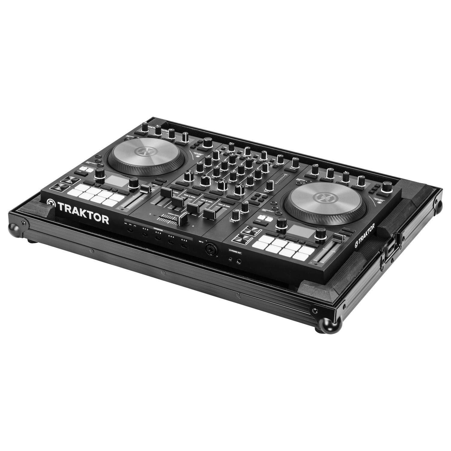 Black Low Profile Native Instruments Traktor Kontrol S4 MK3 Case
