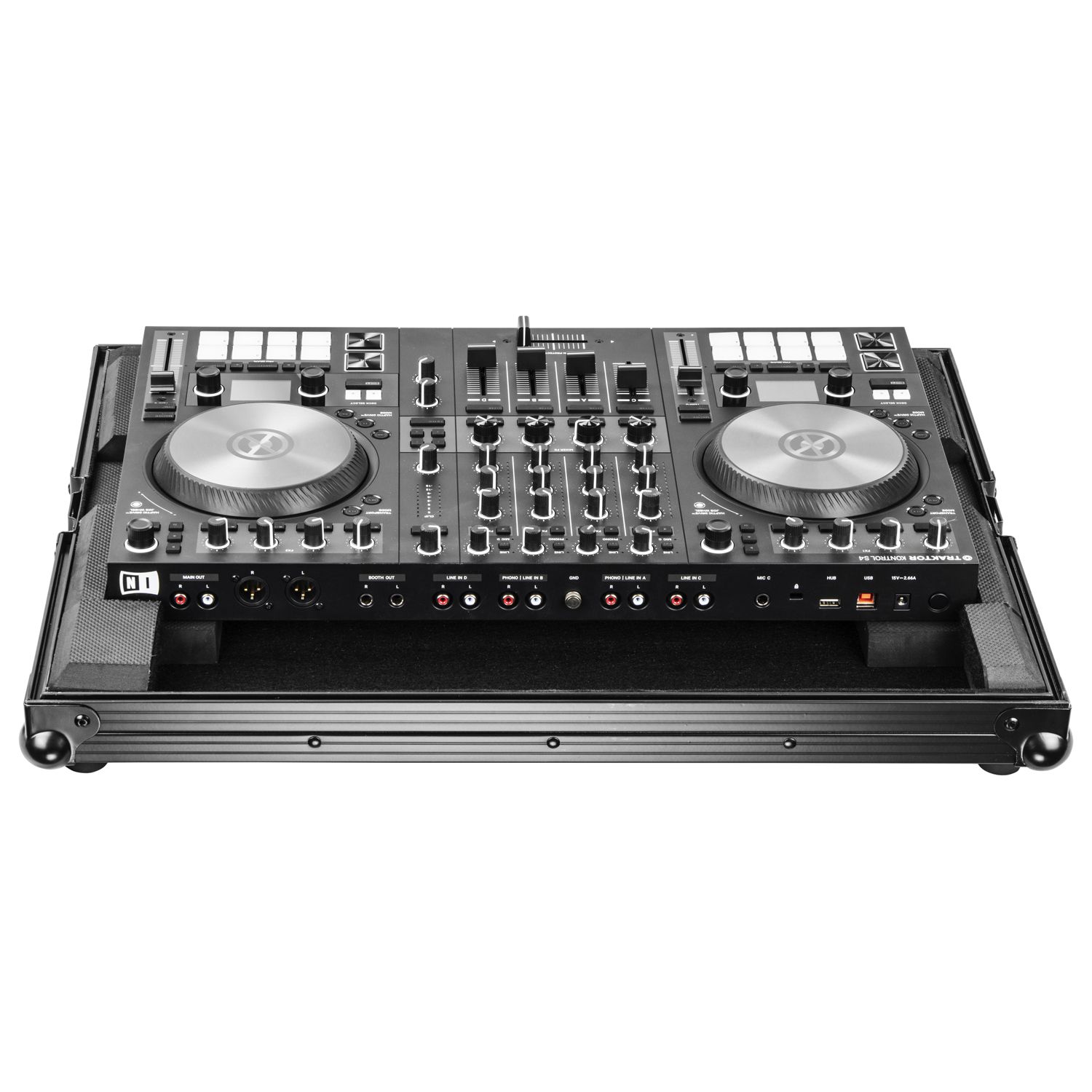 Black Low Profile Native Instruments Traktor Kontrol S4 MK3 Case - Image 4