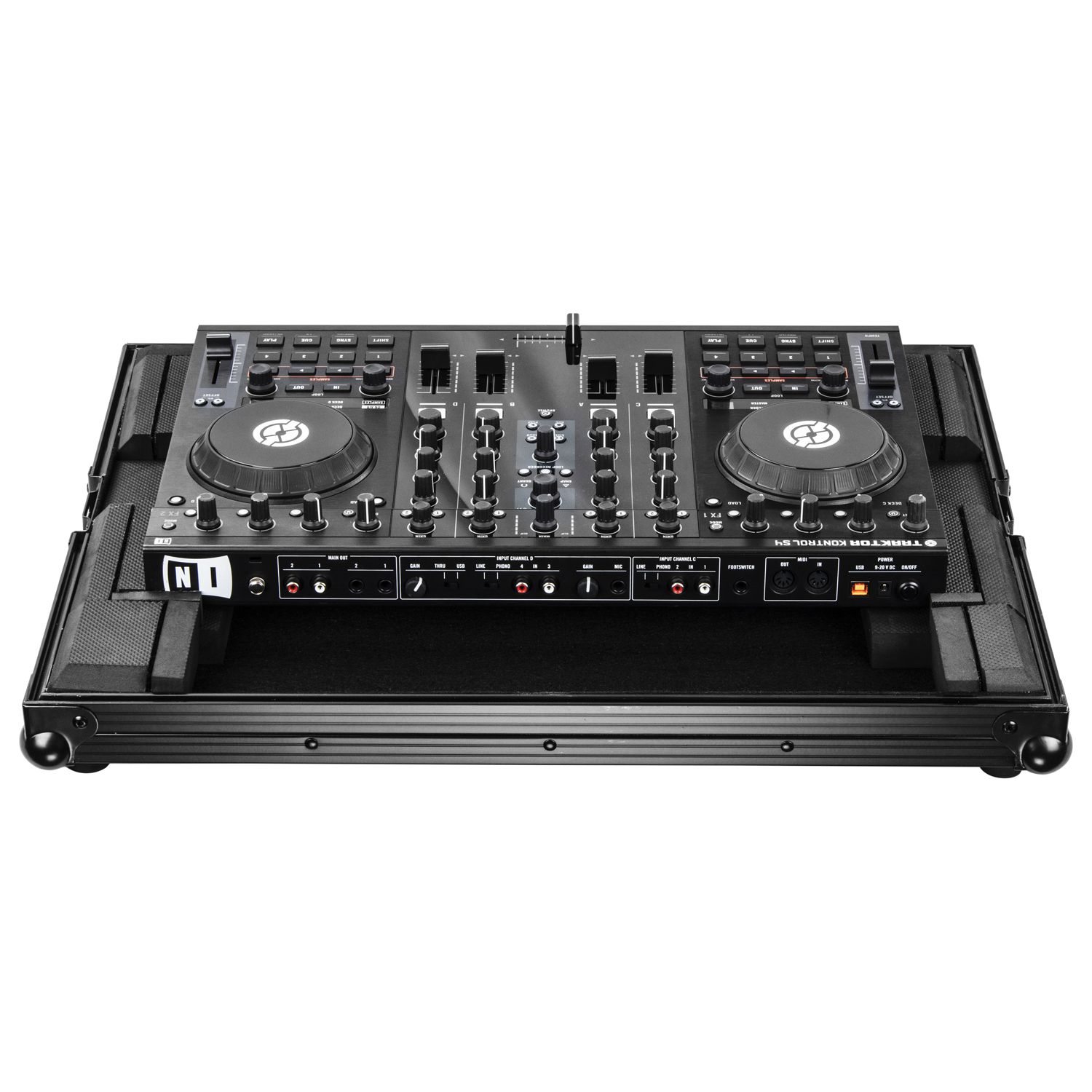 Black Low Profile Native Instruments Traktor Kontrol S4 MK3 Case - Image 15