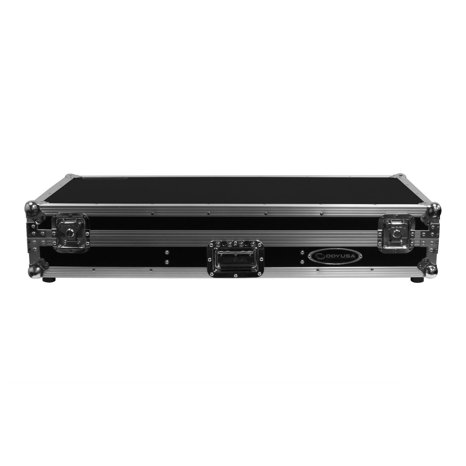 12" Format DJ Mixer and Two Large Format Media Players Coffin Flight Case with Extra Deep Rear Compartment - Image 12