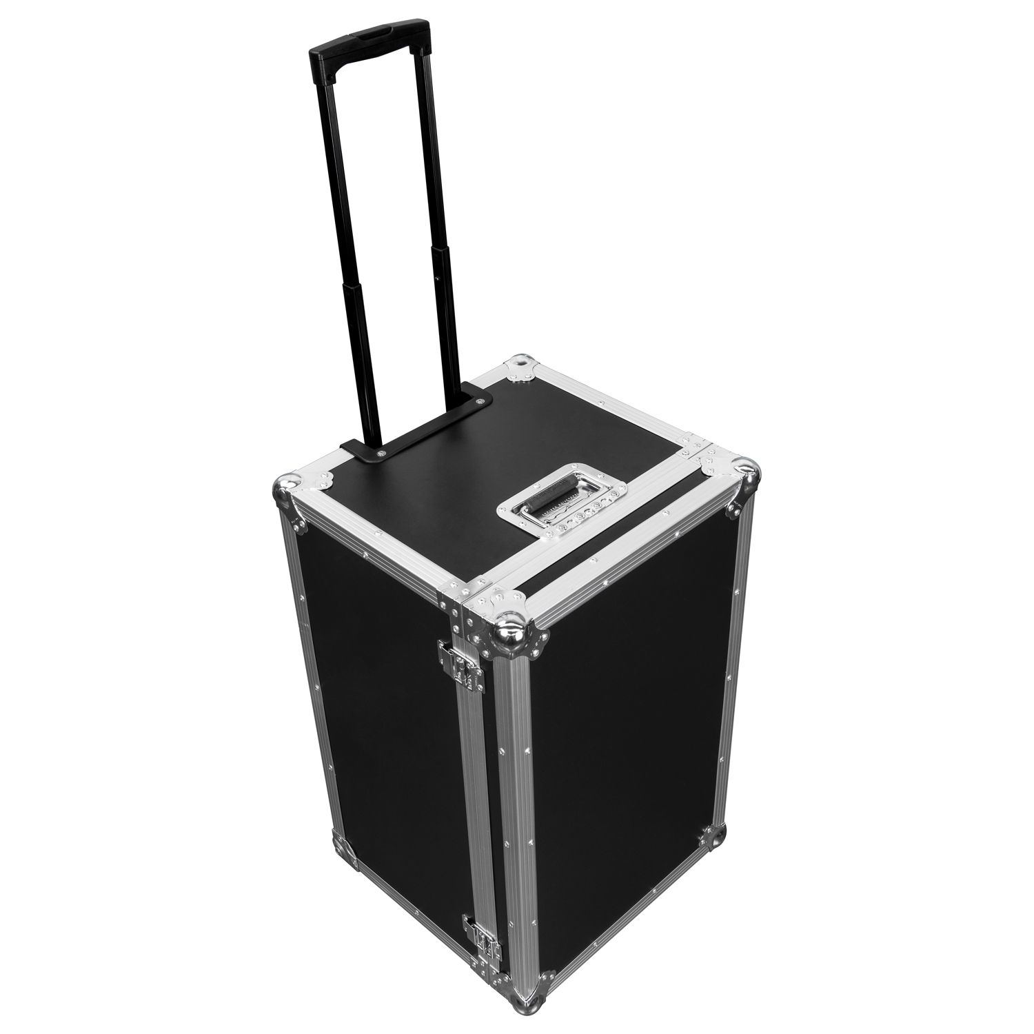Dual Chauvet Intimidator Spot Duo 155 Flight Case with Pullout Handle and Wheels - Image 14
