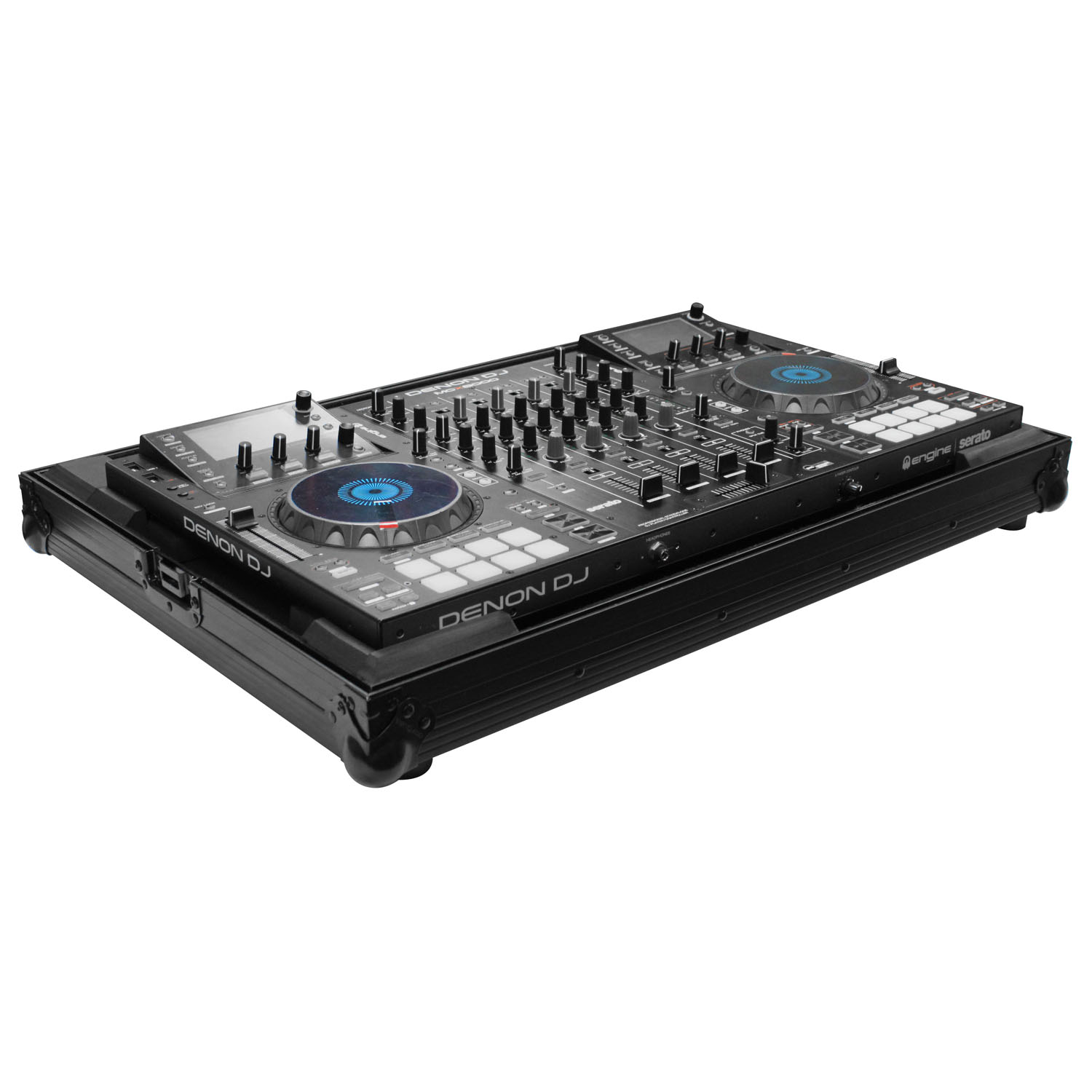 Black Low Profile Denon MCX8000 Flight Case - Image 3