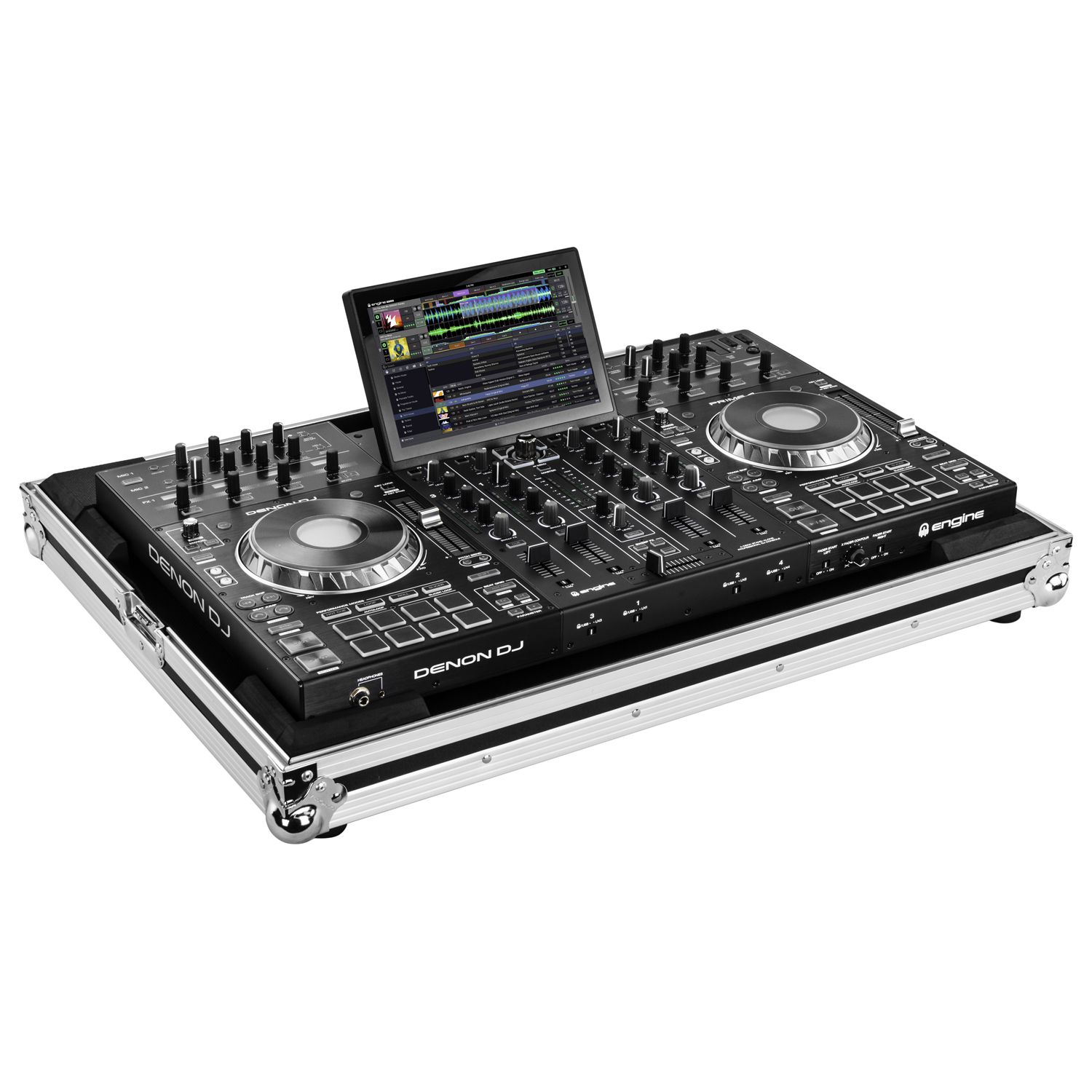 Denon Prime 4 / 4+ Low Profile Flight Case - Image 3