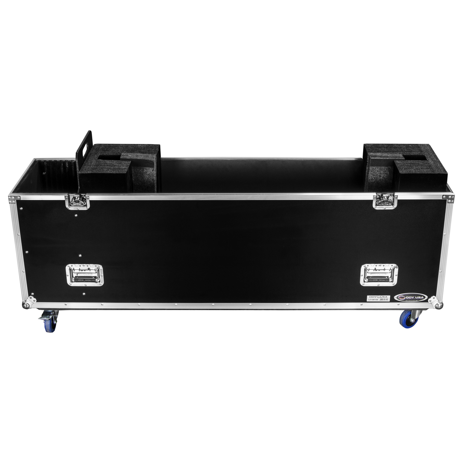 75" Flat Screen Monitor Case with Casters - Image 3