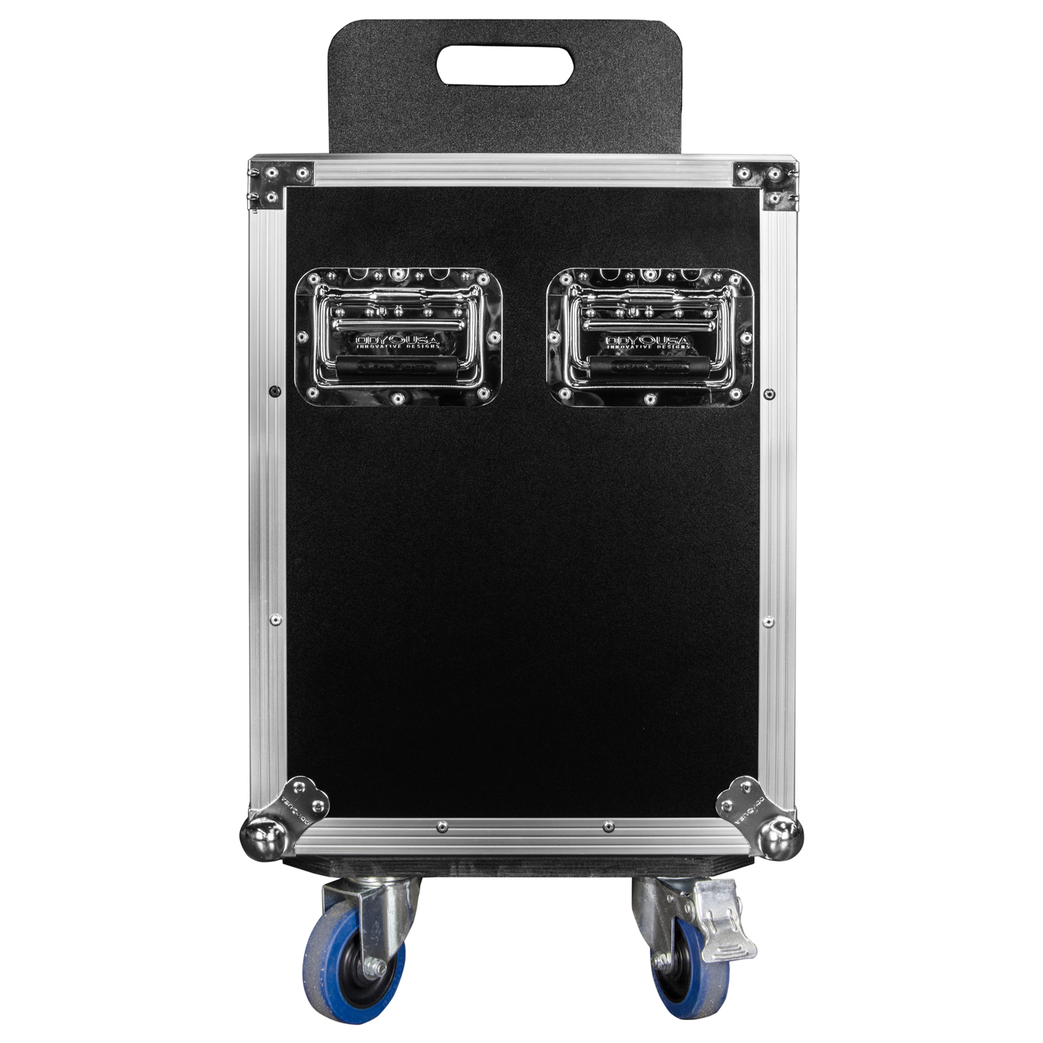 75" Flat Screen Monitor Case with Casters - Image 6