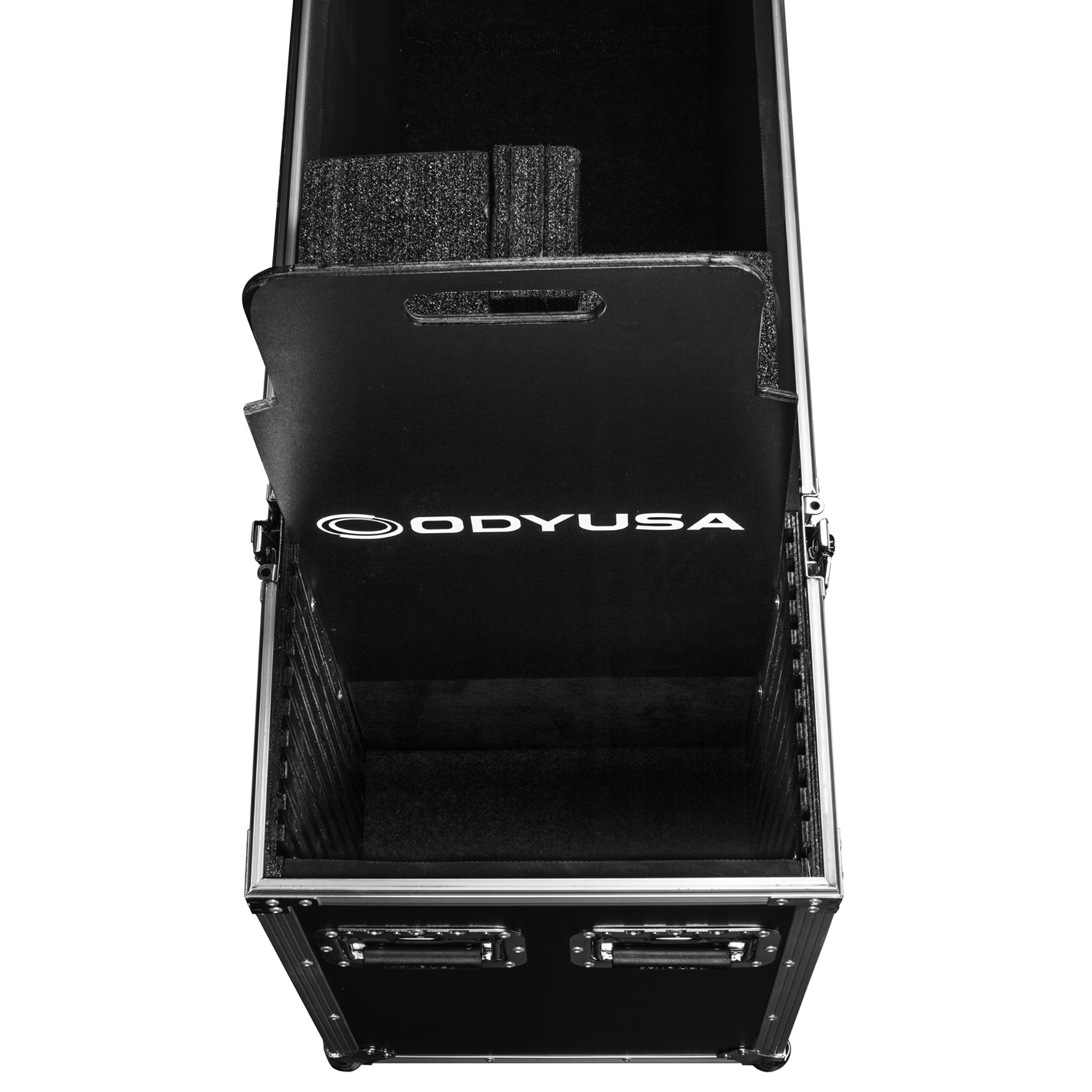 75" Flat Screen Monitor Case with Casters - Image 9