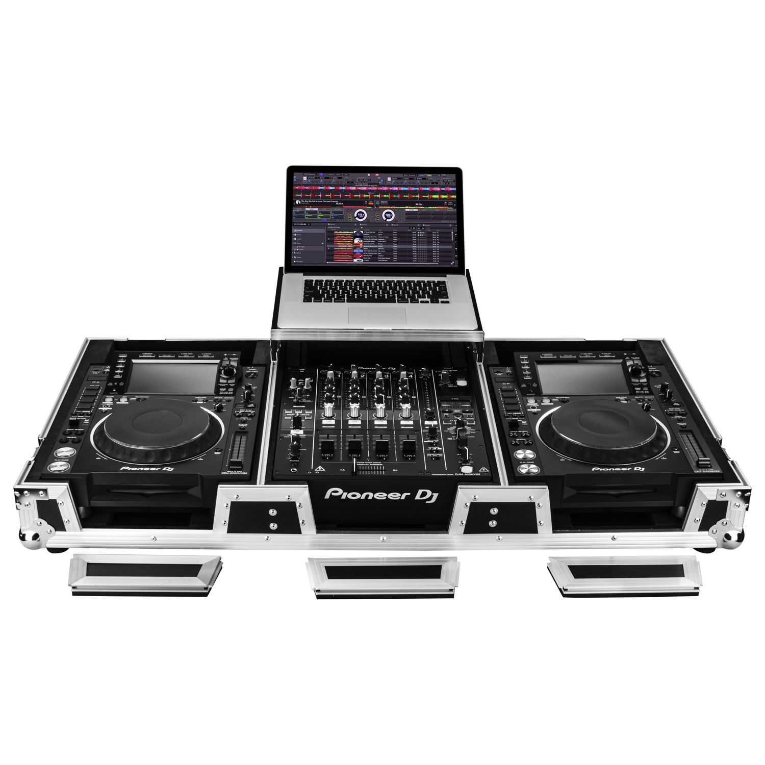 Extra Deep Glide Style DJ Coffin for 12" Format Mixers and Large Media Players - Image 2