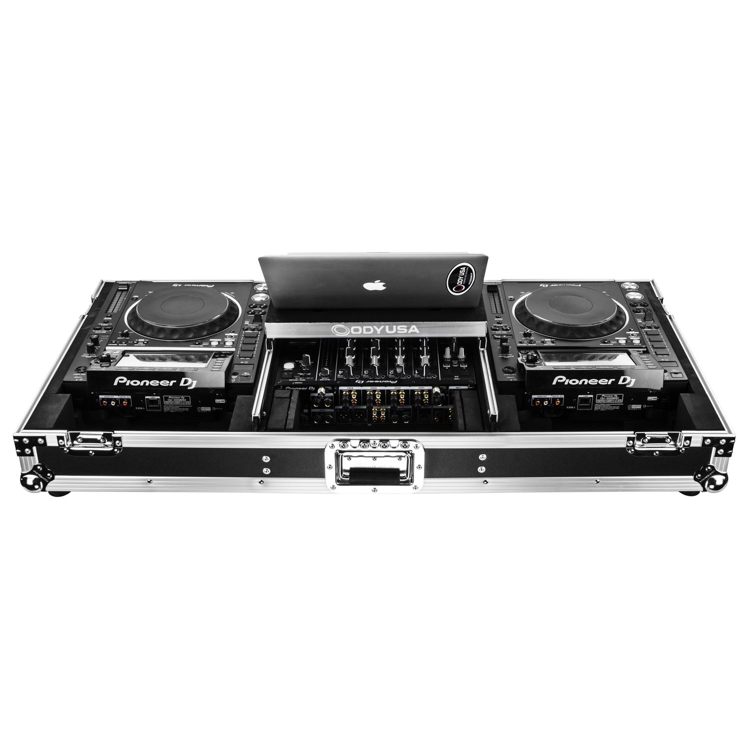 Extra Deep Glide Style DJ Coffin for 12" Format Mixers and Large Media Players - Image 4