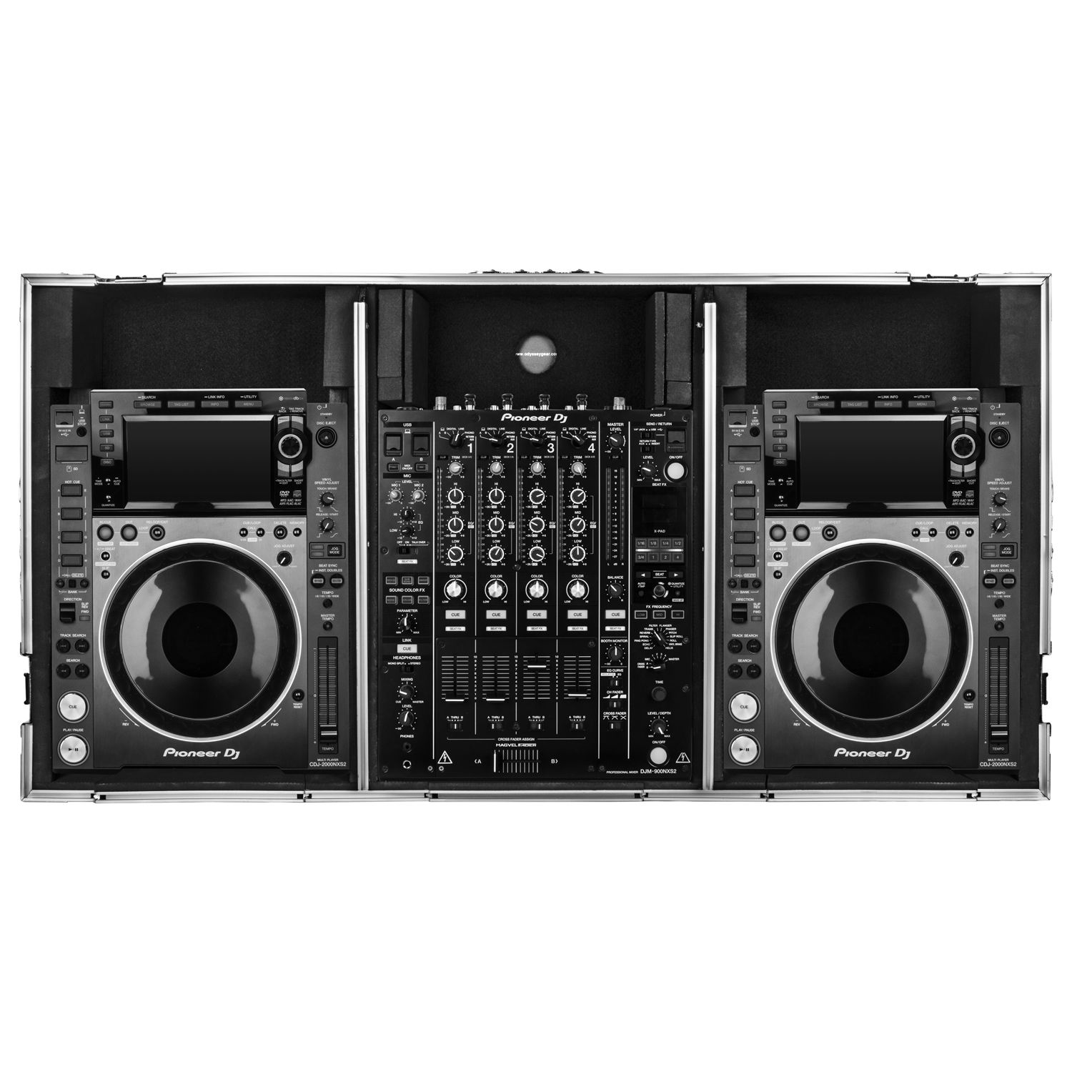 Extra Deep Glide Style DJ Coffin for 12" Format Mixers and Large Media Players - Image 5