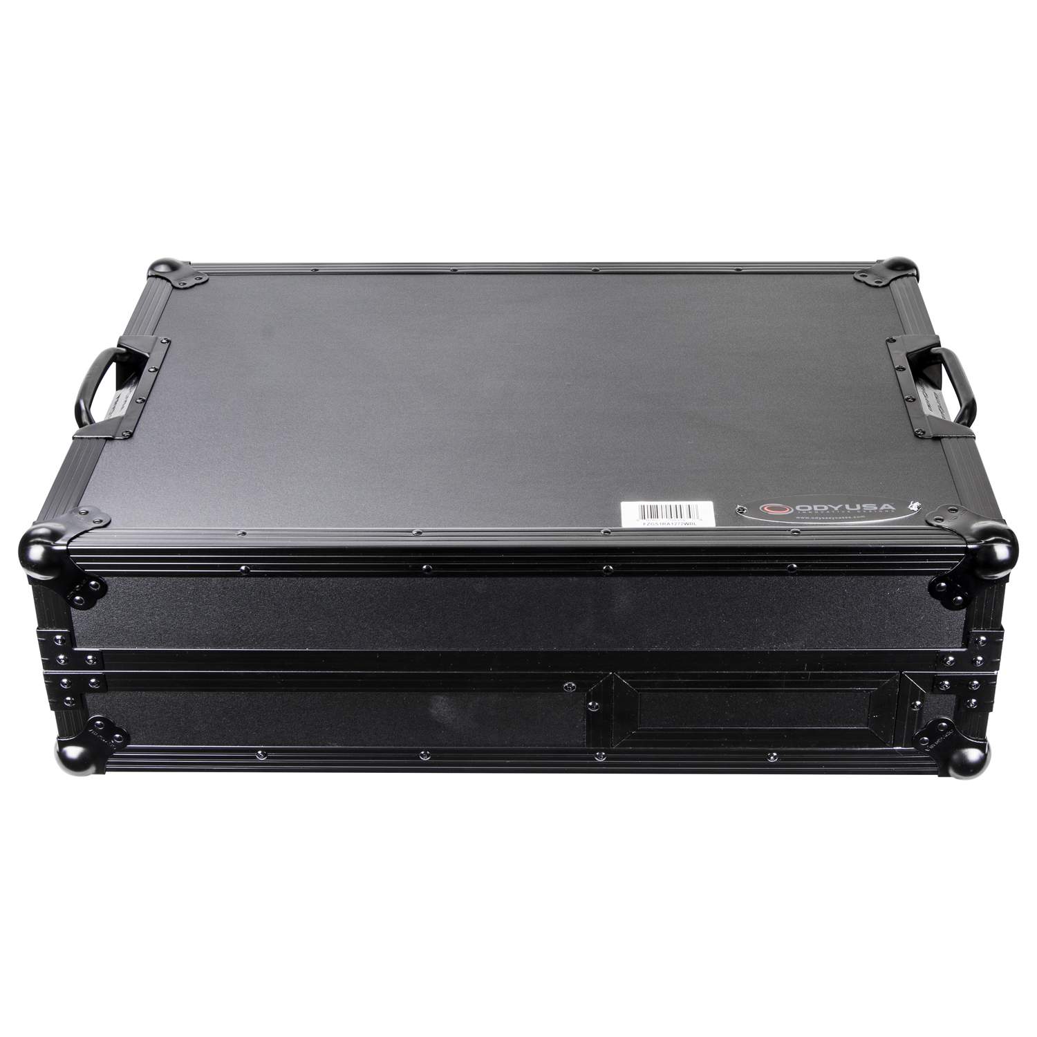 Black Reversible Compact Rane Twelve and Rane Seventy / Seventy-Two Battle DJ Coffin Flight Case with Glide Platform - Image 13
