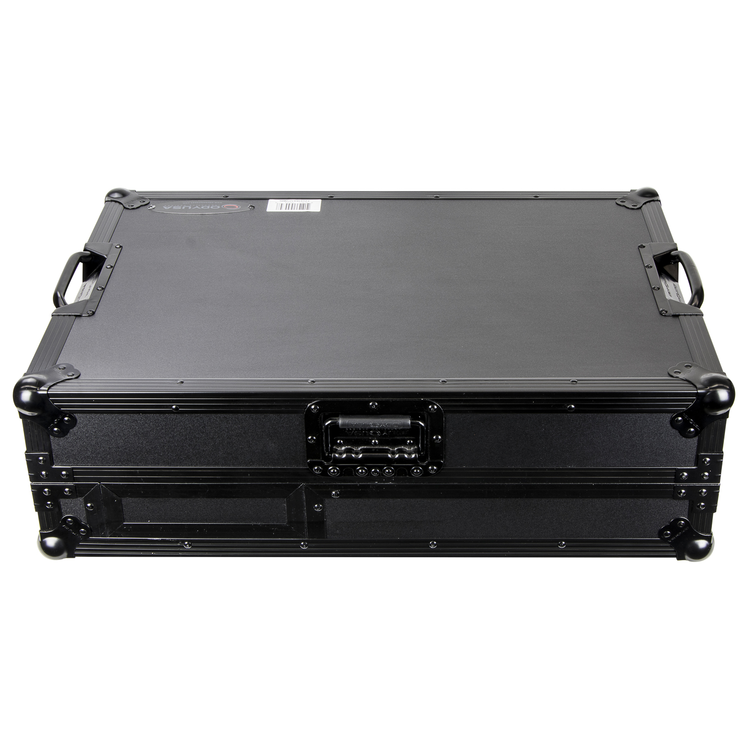 Black Reversible Compact Rane Twelve and Rane Seventy / Seventy-Two Battle DJ Coffin Flight Case with Glide Platform - Image 15