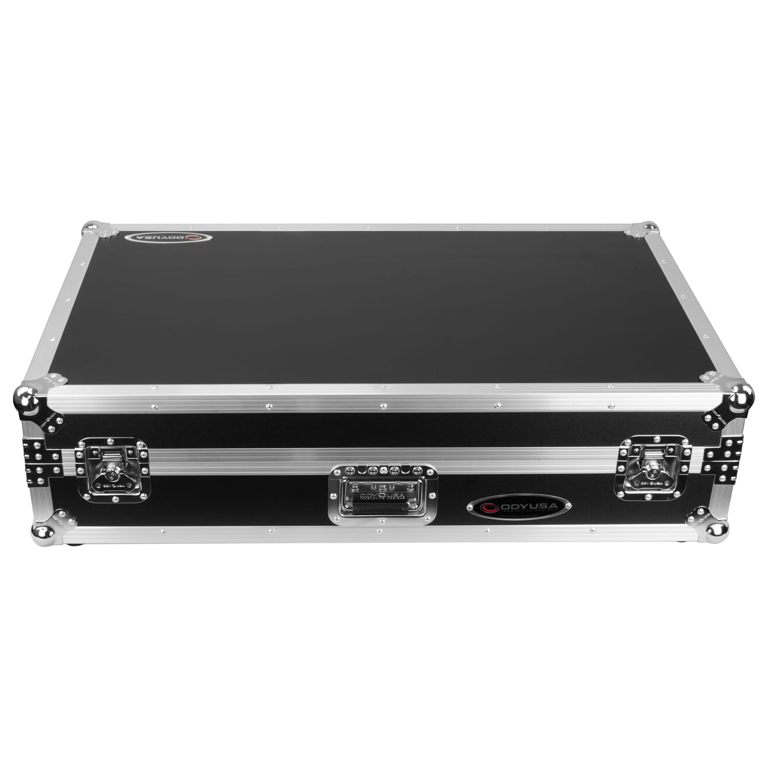 AlphaTheta XDJ-AZ Dual 1U Rack Space Flight Case with Glide Style Laptop Platform and Wheels - Image 10