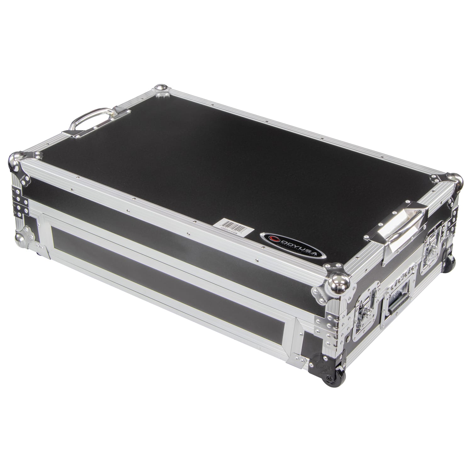 Odyssey DDJ-FLX10 1U Flight Case with Glide Style Laptop Platform and Corner Wheels - Image 5