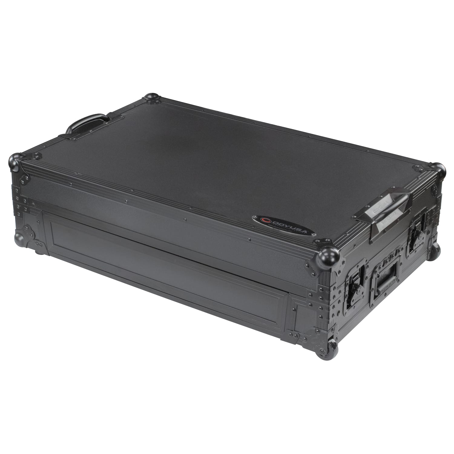 Odyssey Black Label DDJ-FLX10 1U Flight Case with Glide Style Laptop Platform and Corner Wheels - Image 5