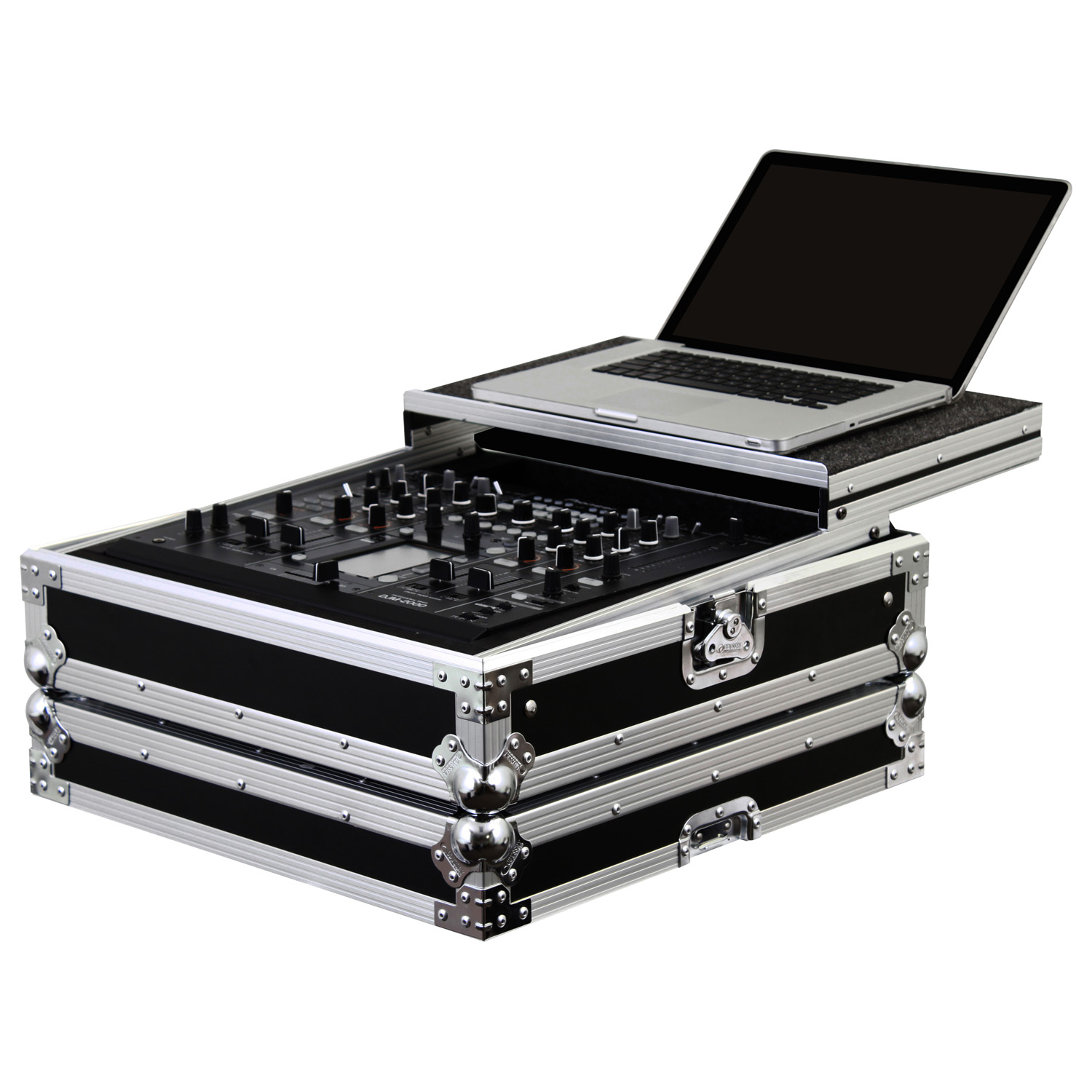 Pioneer DJM-2000 / DJM-2000NXS Mixer Flight Case with Glide Platform