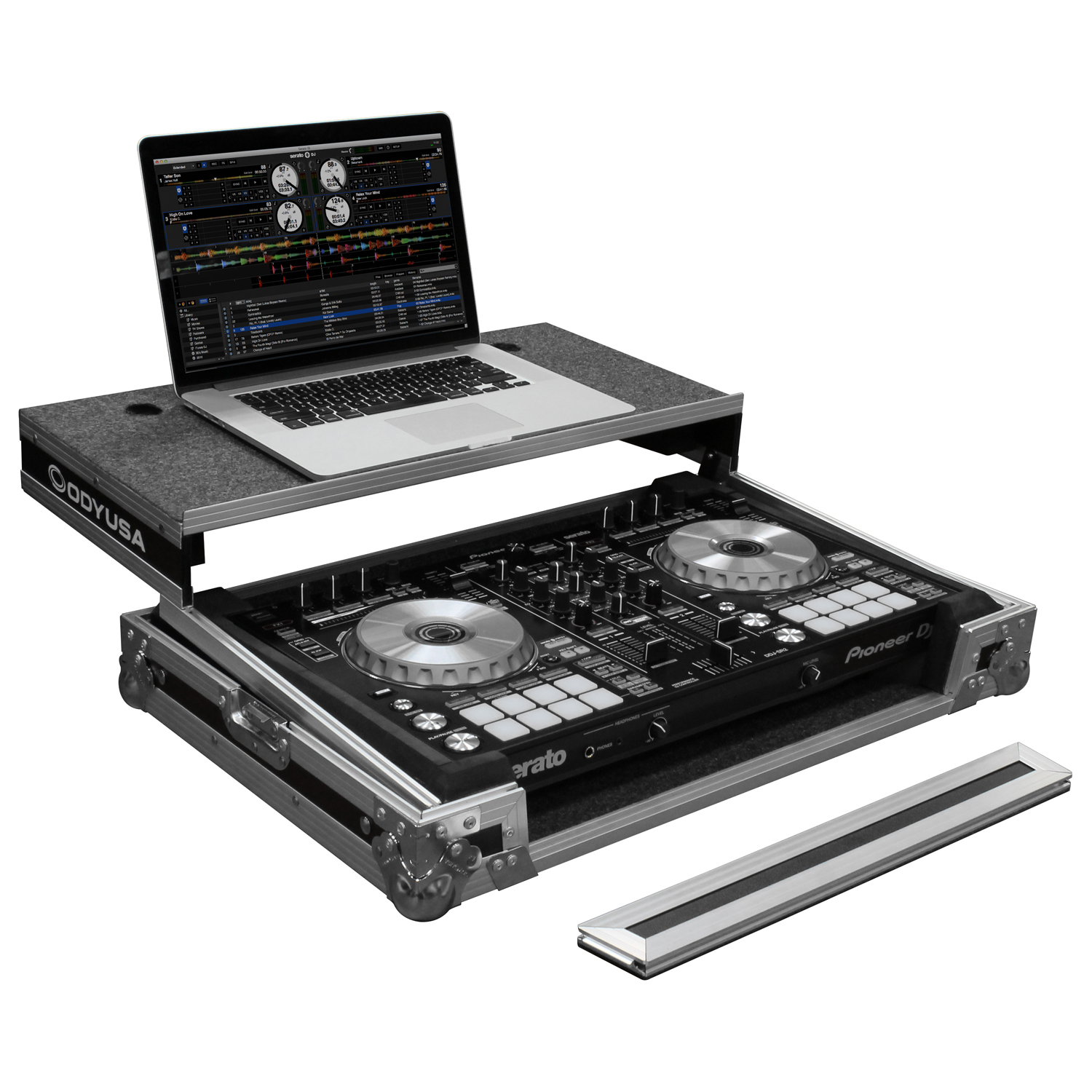 Pioneer DDJ-SR2 Flight Case with Glide Platform - Image 3