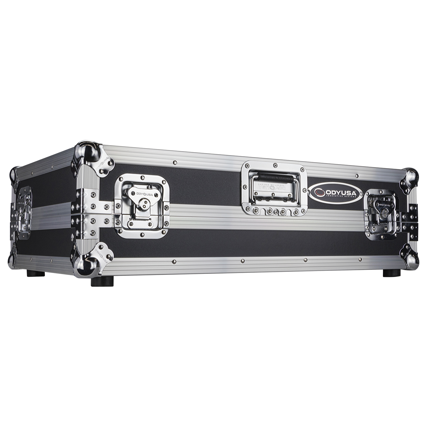 Pioneer DDJ-RX / SX / SX2 / SX3 Flight Case with 1U Rack Space and Glide Platform - Image 12