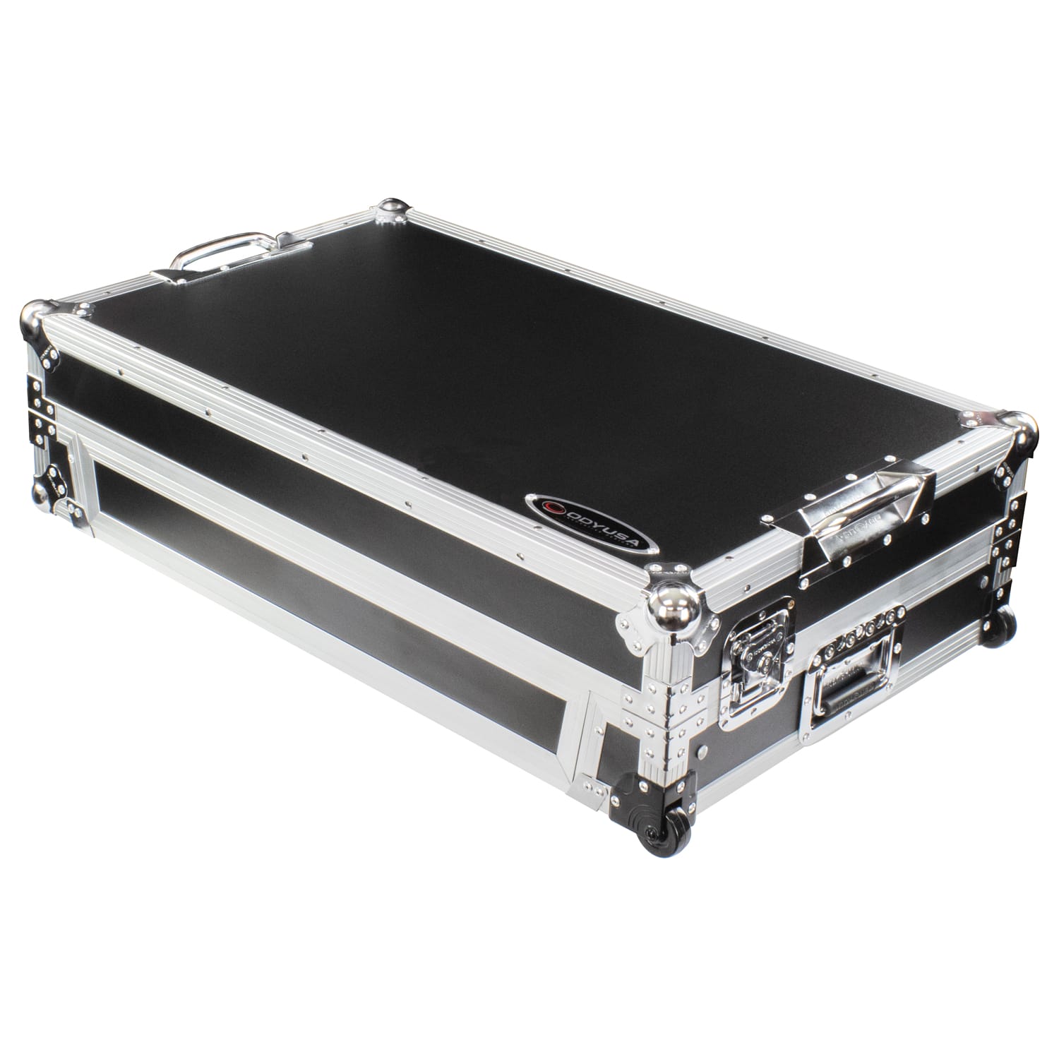 RANE FOUR 1U Flight Case with Glide Style Laptop Platform and Wheels - Image 4