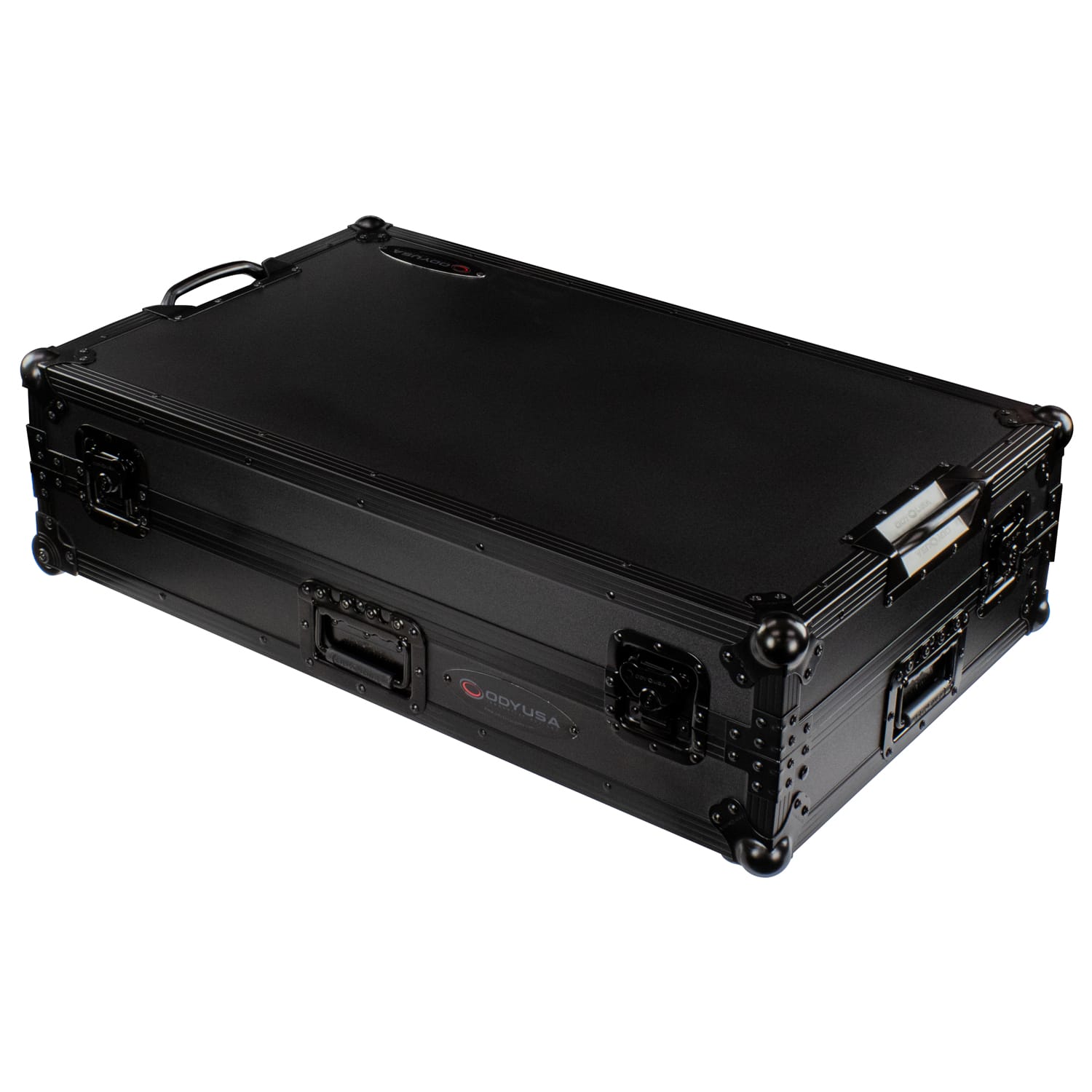 RANE FOUR Black Label 1U Flight Case with Glide Style Laptop Platform and Wheels - Image 5