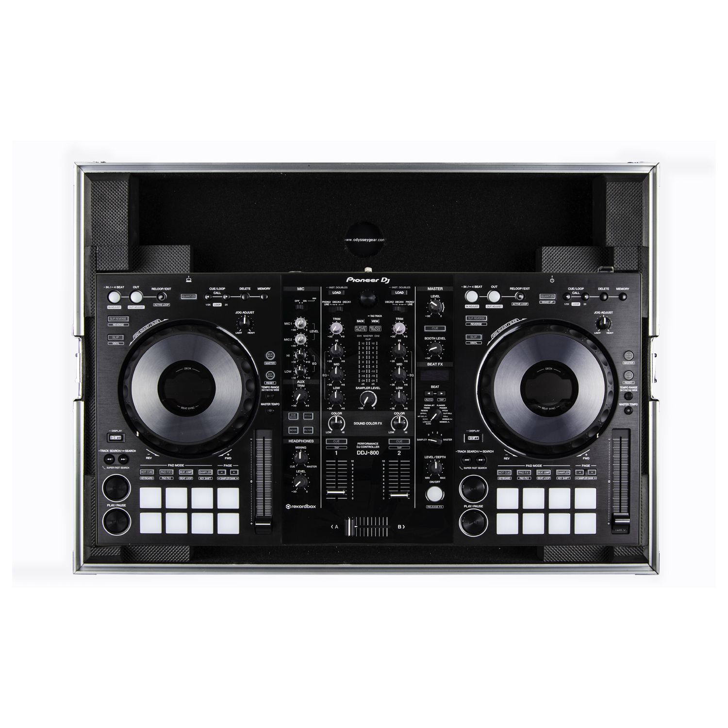 Low Profile Pioneer DDJ-800 Flight Case - Image 5