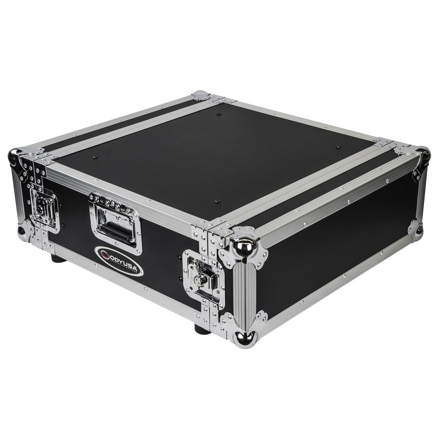 2U Shock Mount Rack Flight Case - Image 2