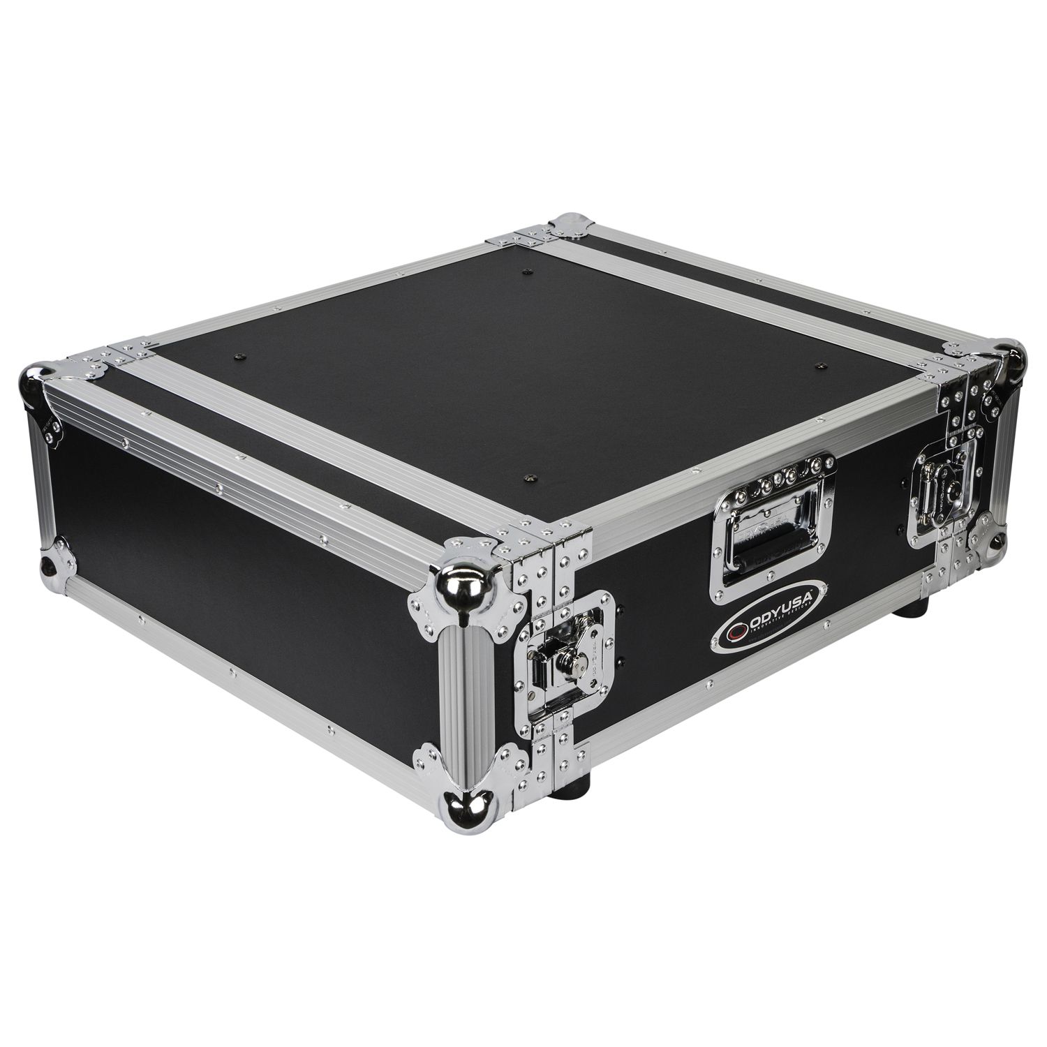 2U Shock Mount Rack Flight Case - Image 3