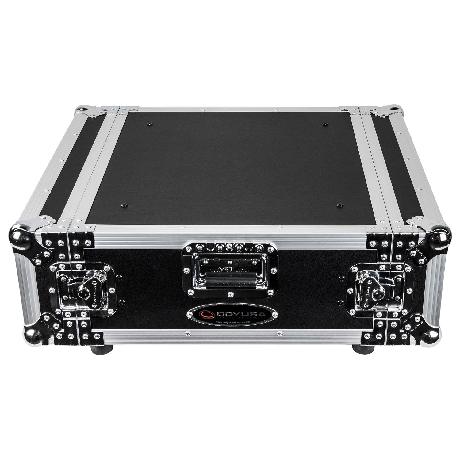 2U Shock Mount Rack Flight Case - Image 4