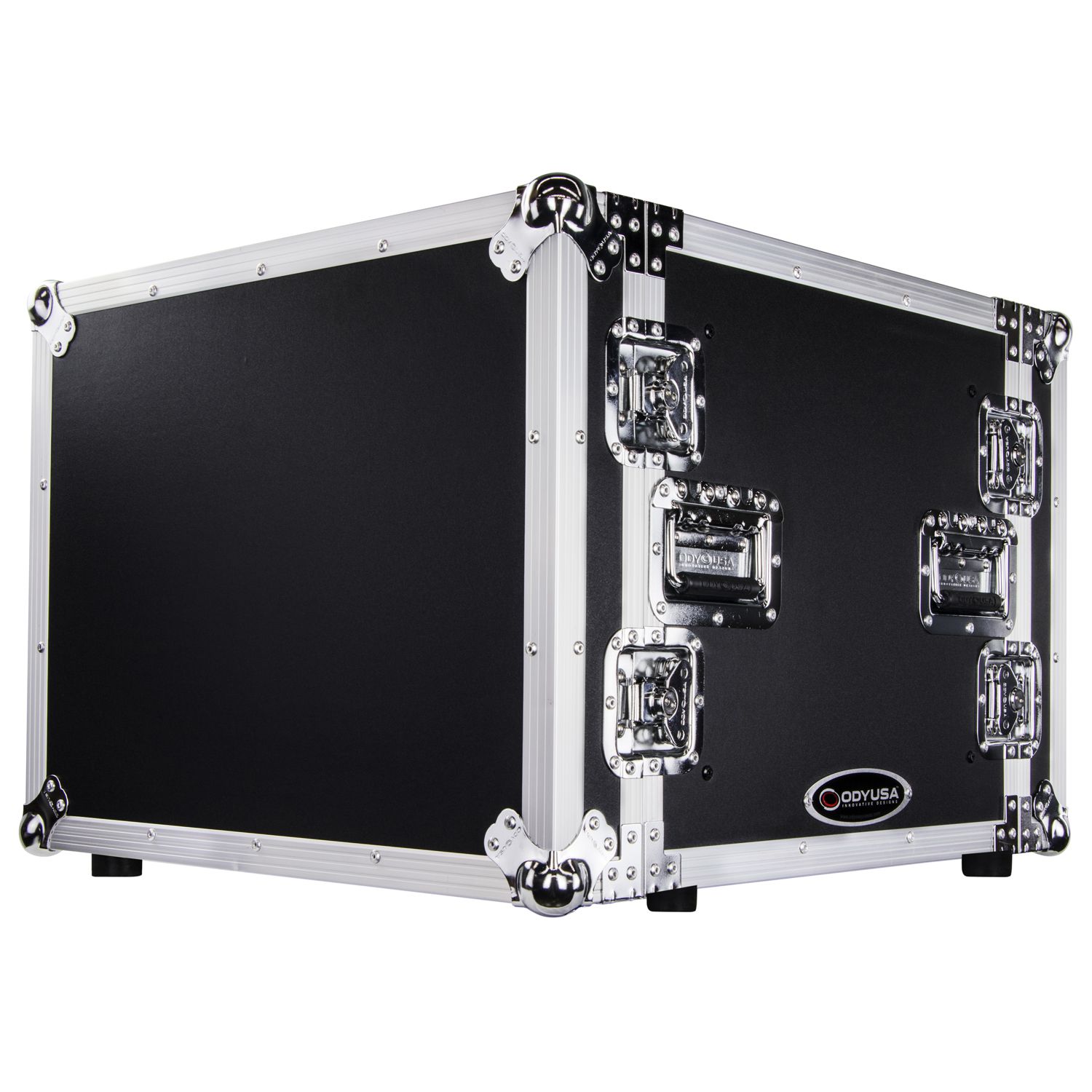 8U Shock Mount Rack Flight Case - Image 5