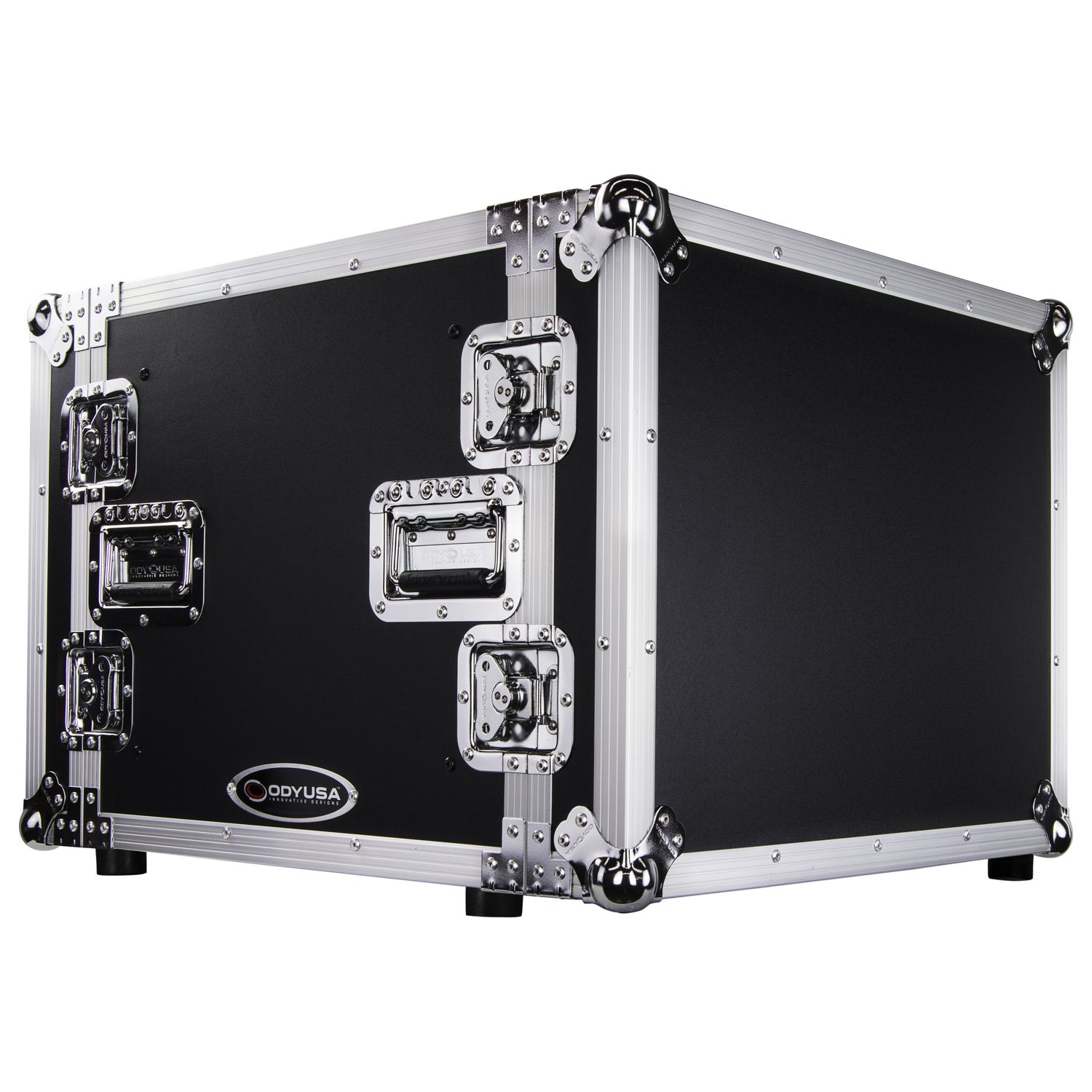 8U Shock Mount Rack Flight Case - Image 7