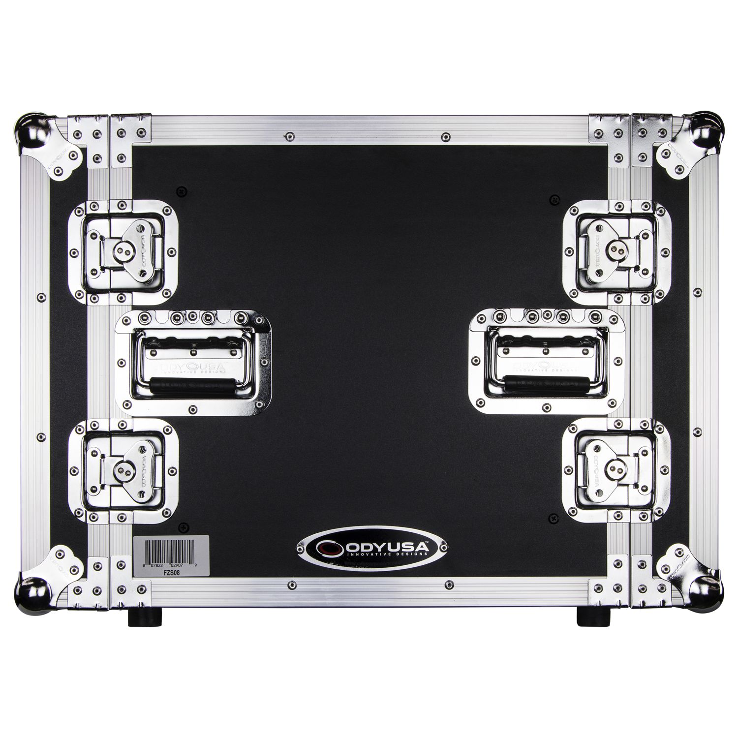 8U Shock Mount Rack Flight Case - Image 8